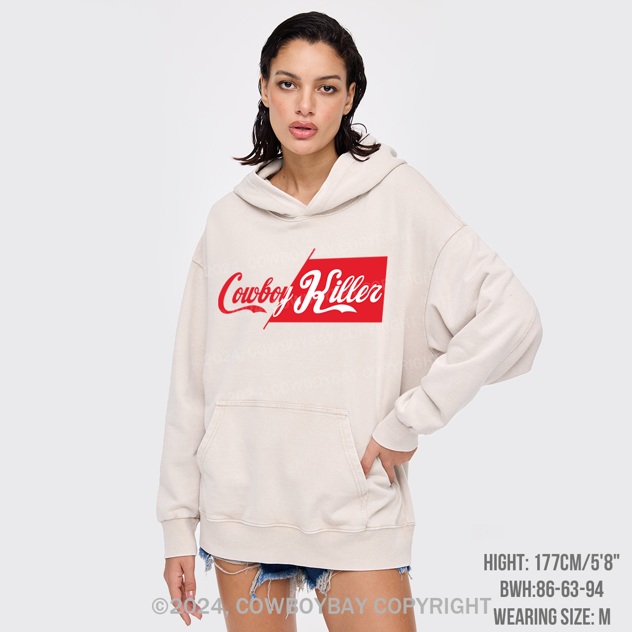 Cowboy Killer Garment-Dye Hoodies