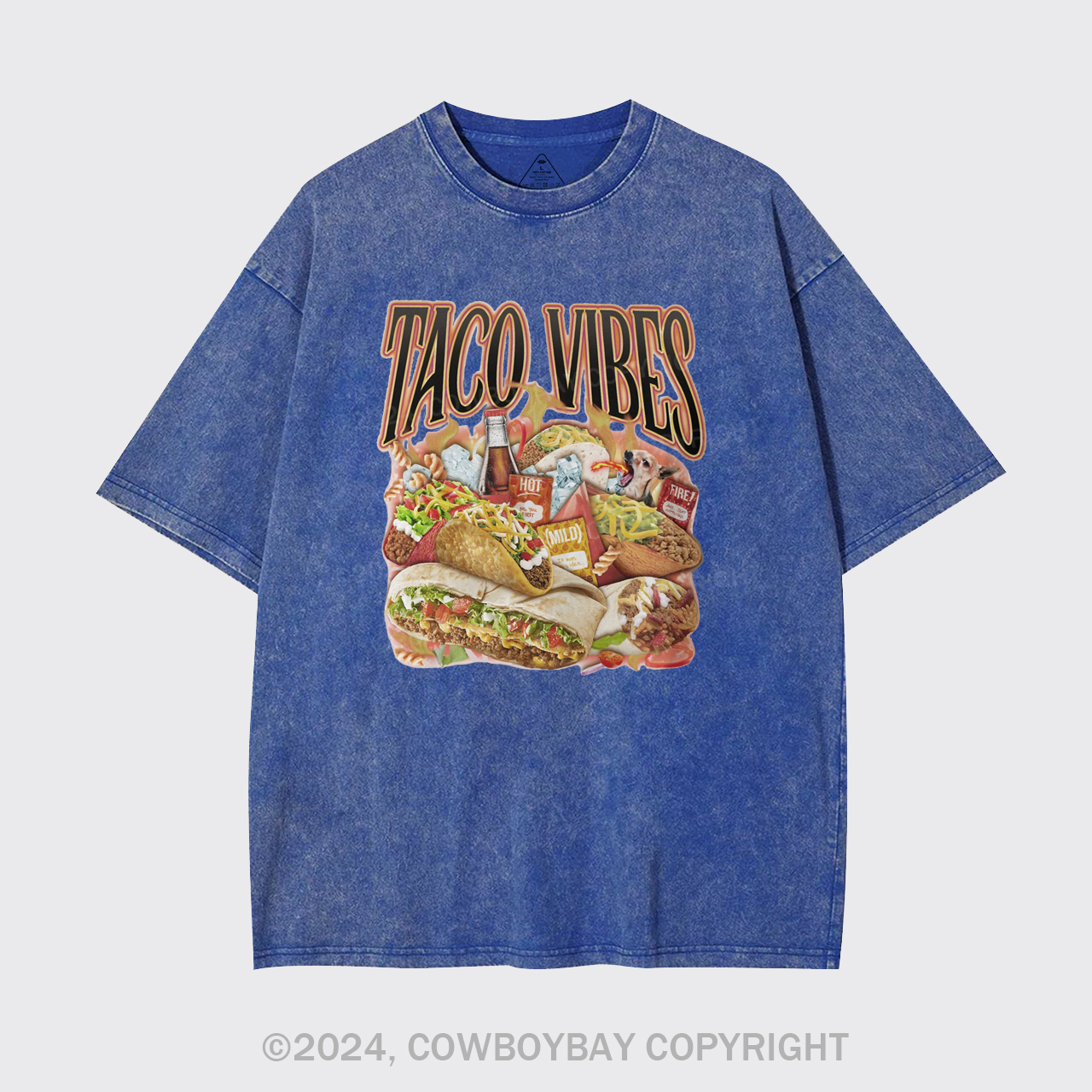 Taco Vibes Garment-dye Tees