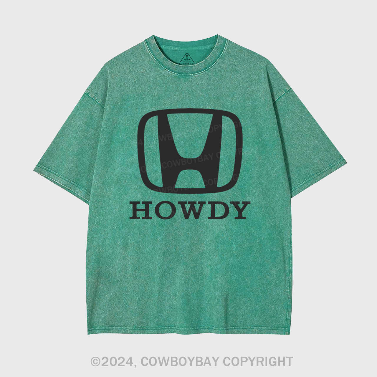 Howdy Logo Garment-dye Tees