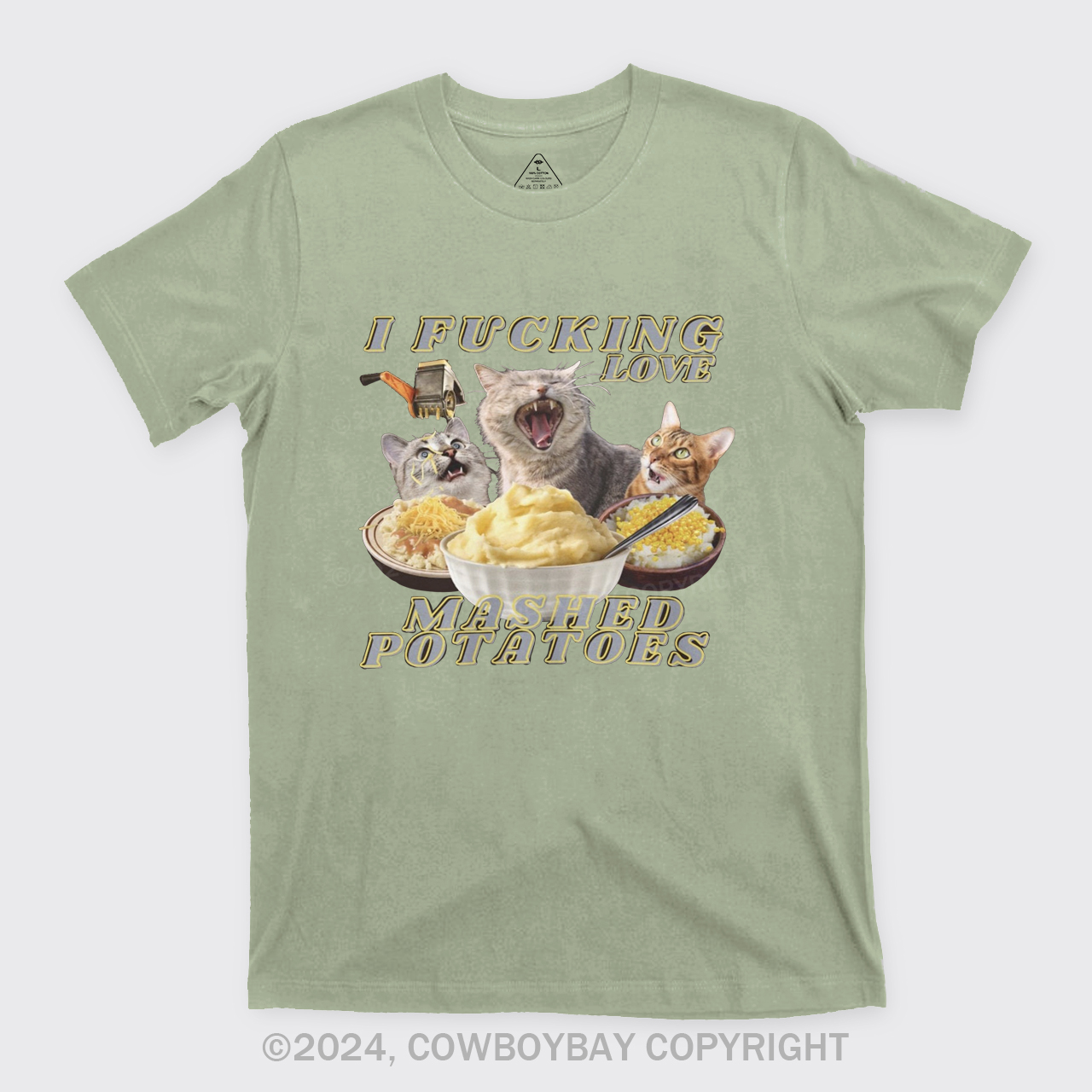 I Fucking Love Mashed Potatoes T-Shirts
