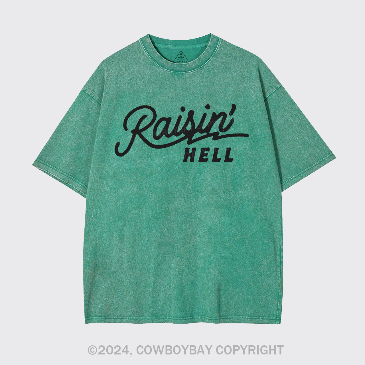 Raisin' Hell Funny & Humorous Garment-dye Tees