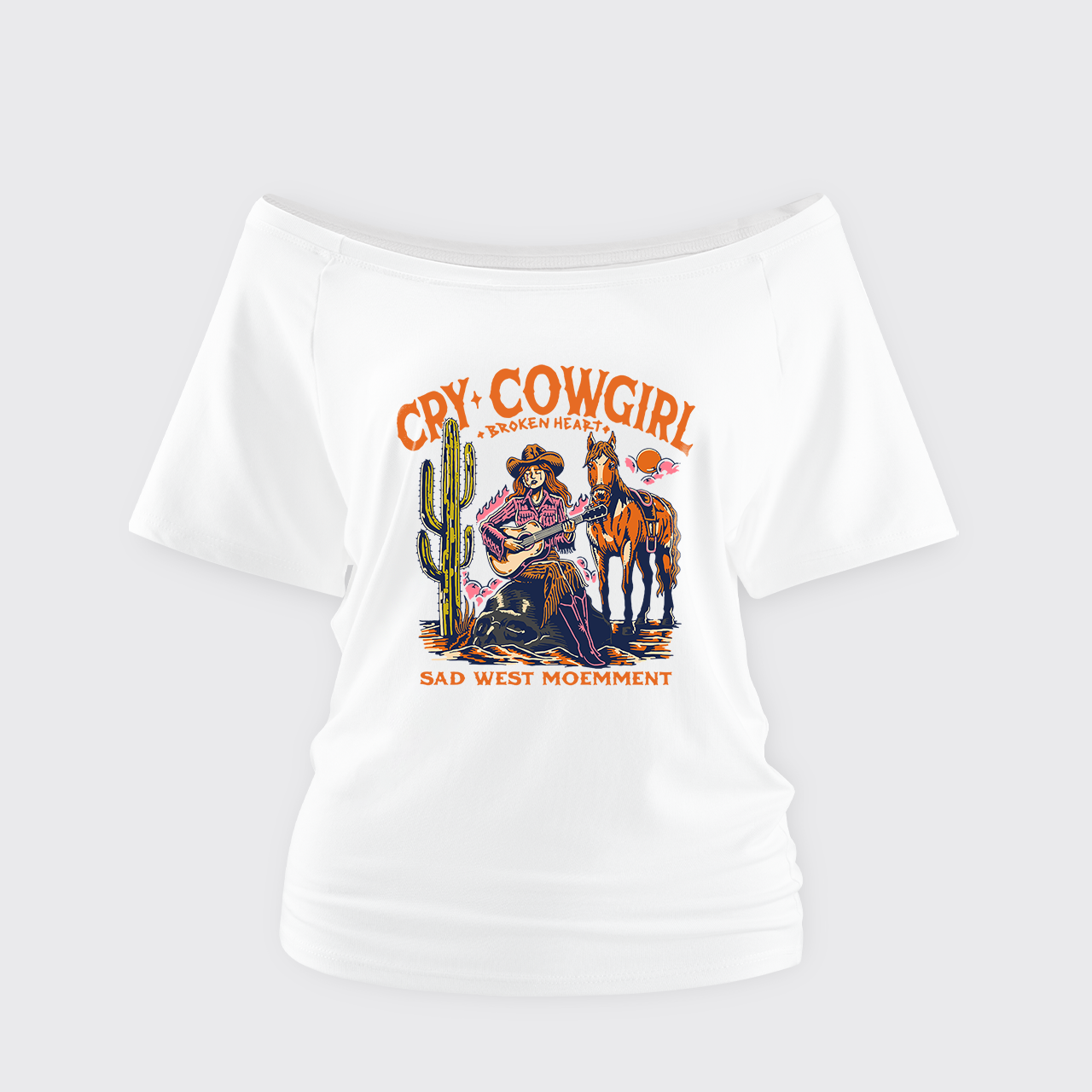 Sad West Off Shoulder Top