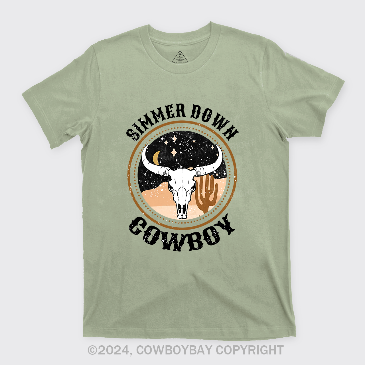 Simmer Down Western Cowboy T-shirts