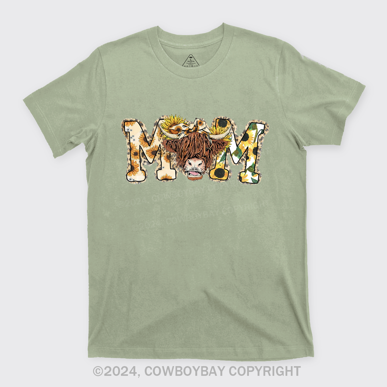 Mom Cow Western T-shirts