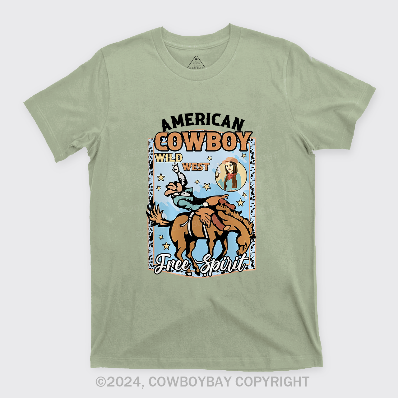 American Cowboy Wild West T-Shirts