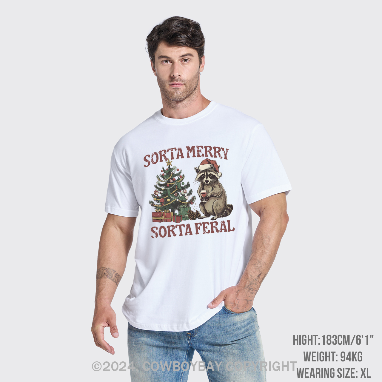 Sorta Merry Sorta Feral T-Shirts