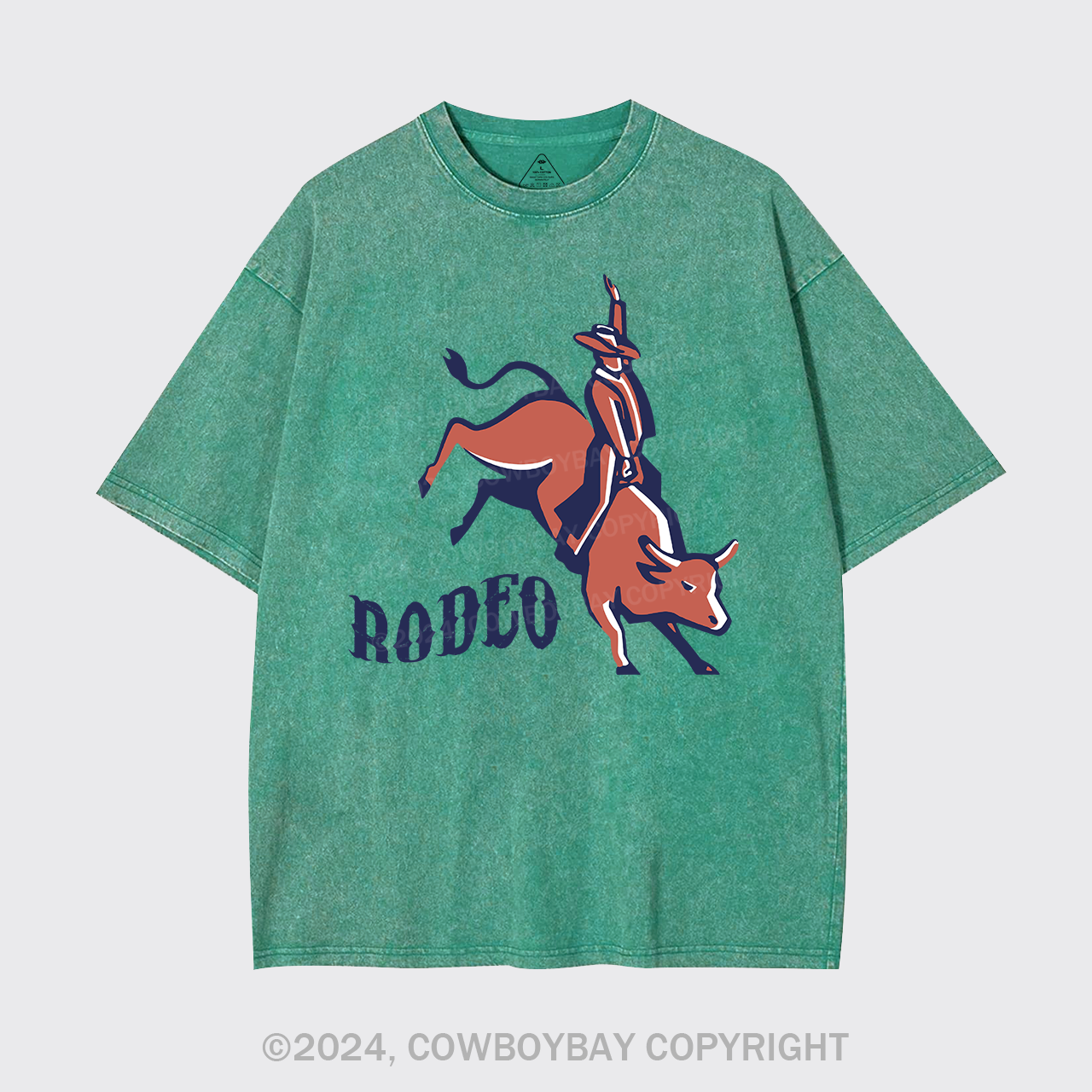 Bull Rider Garment-dye Tees