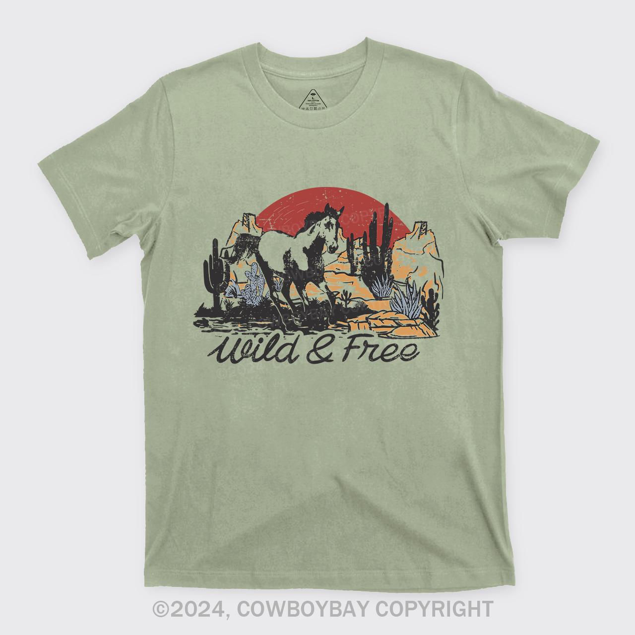 Wild & Free Sunset Desert T-Shirts