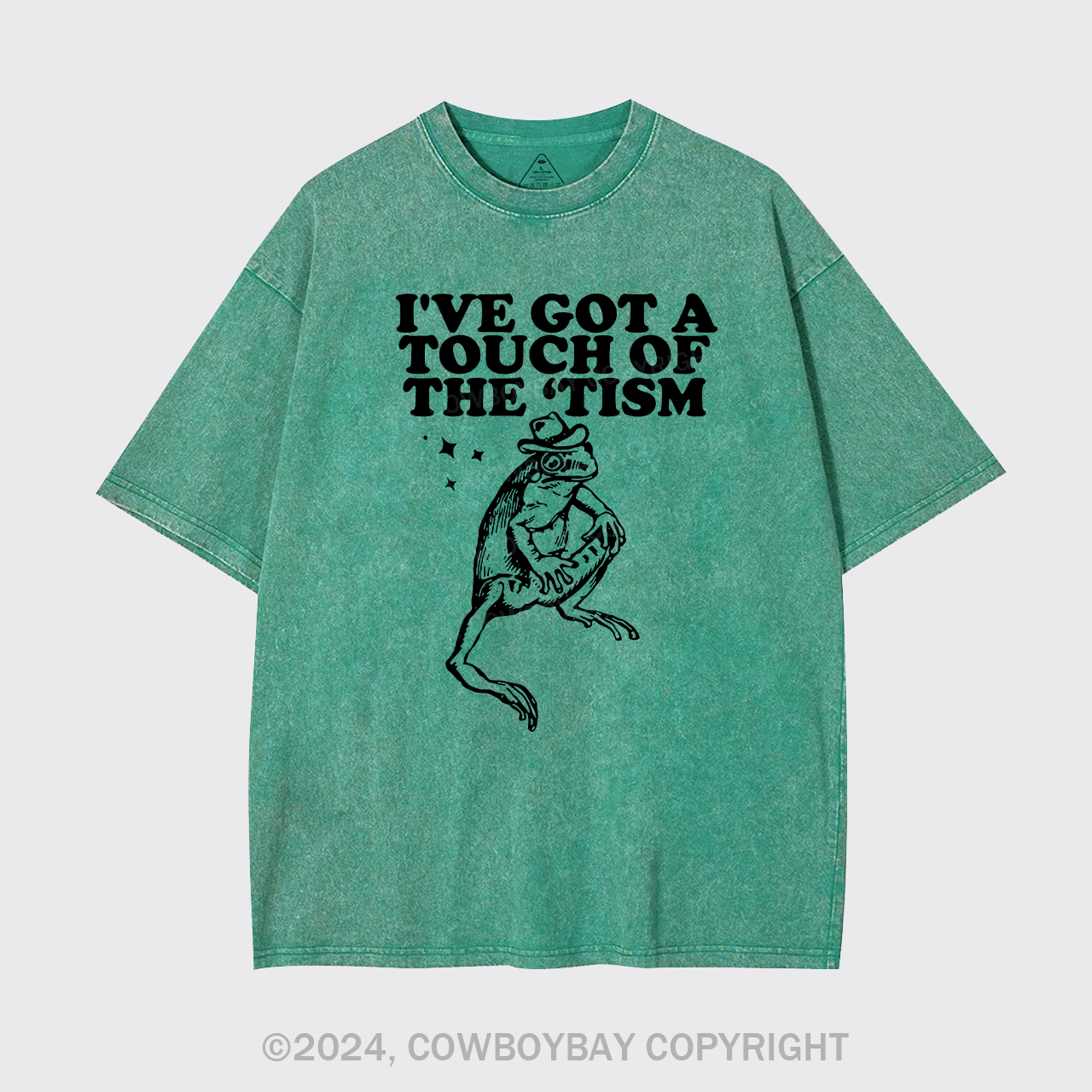 I've Got A Touch Of The Tism Garment-dye Tees