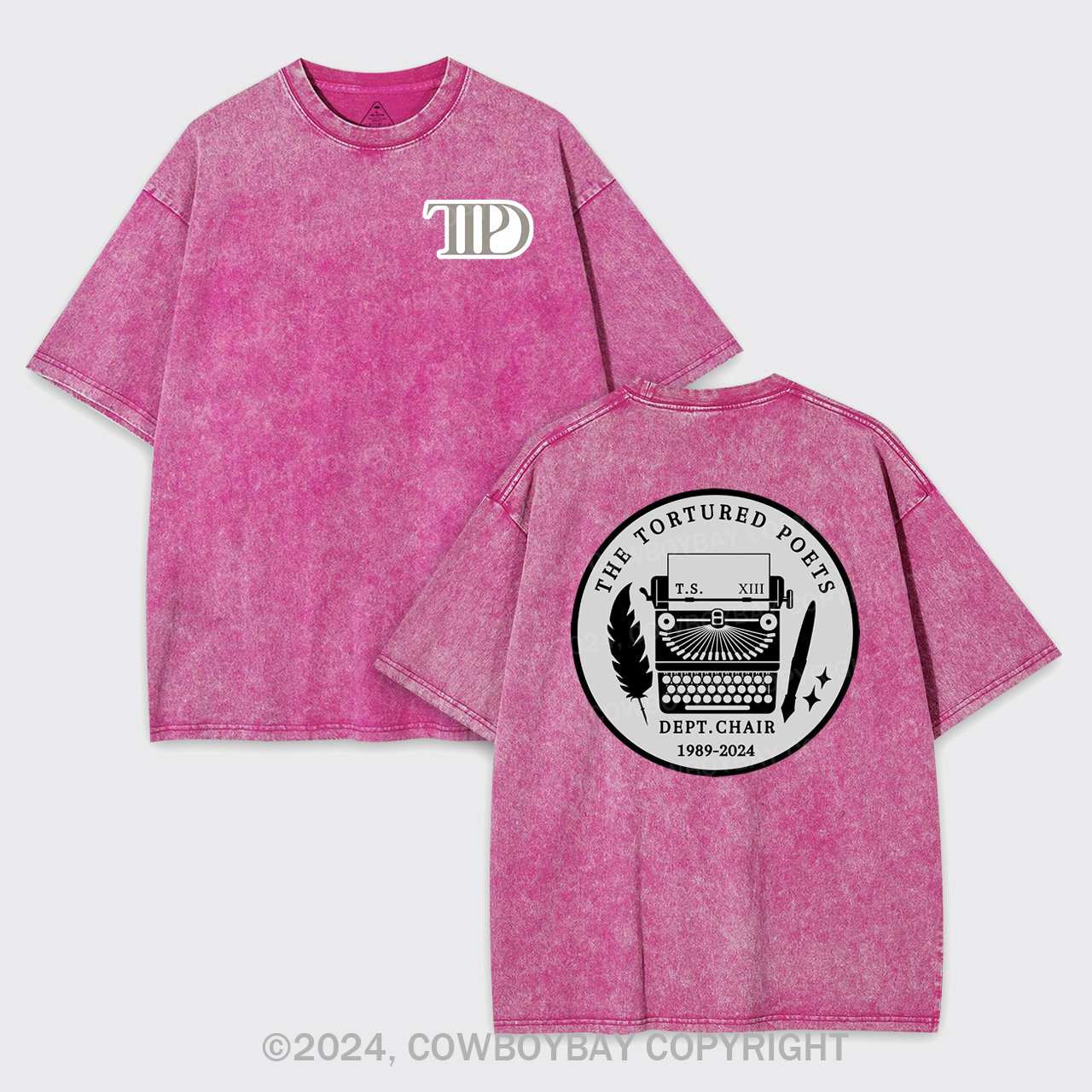 The Tortured Poets Department Garment-dye Tees