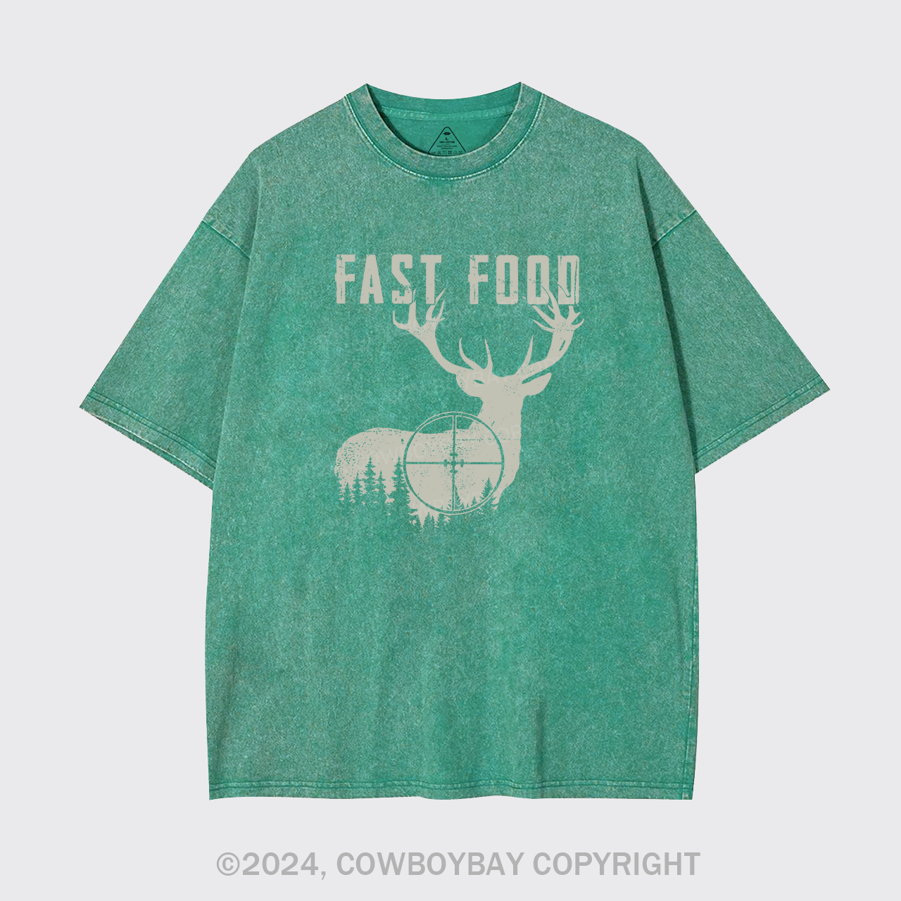 Hunting Fast Food Garment-dye Tees