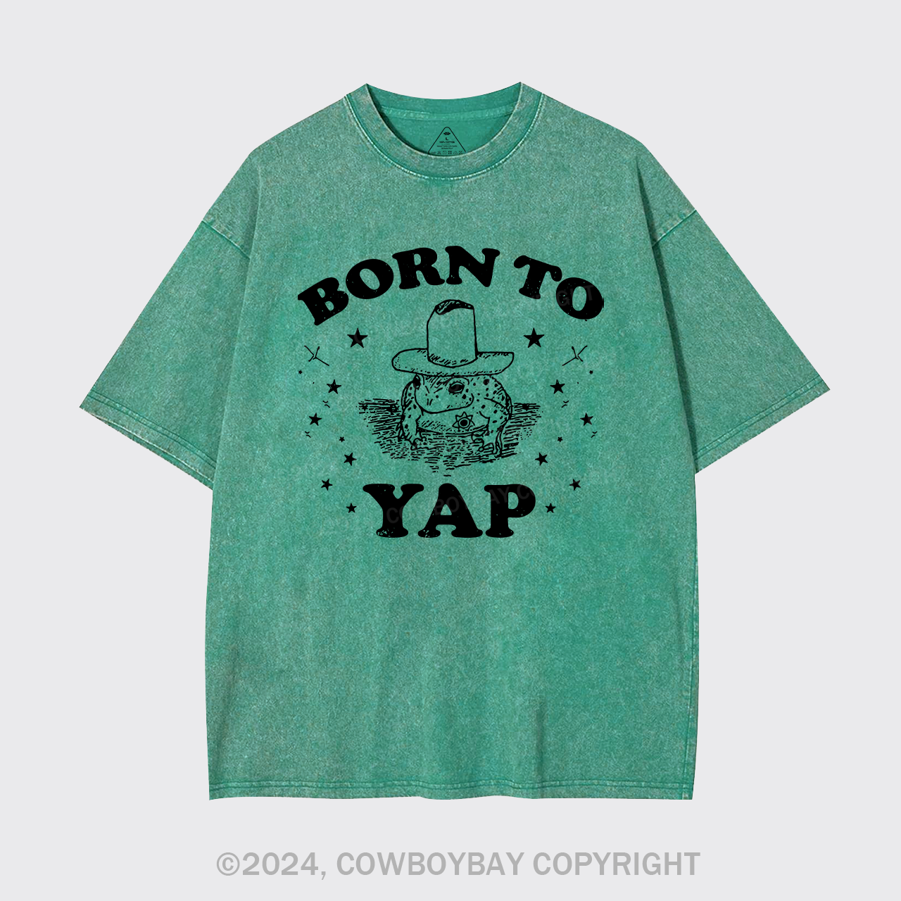 Born To Yap Garment-dye Tees