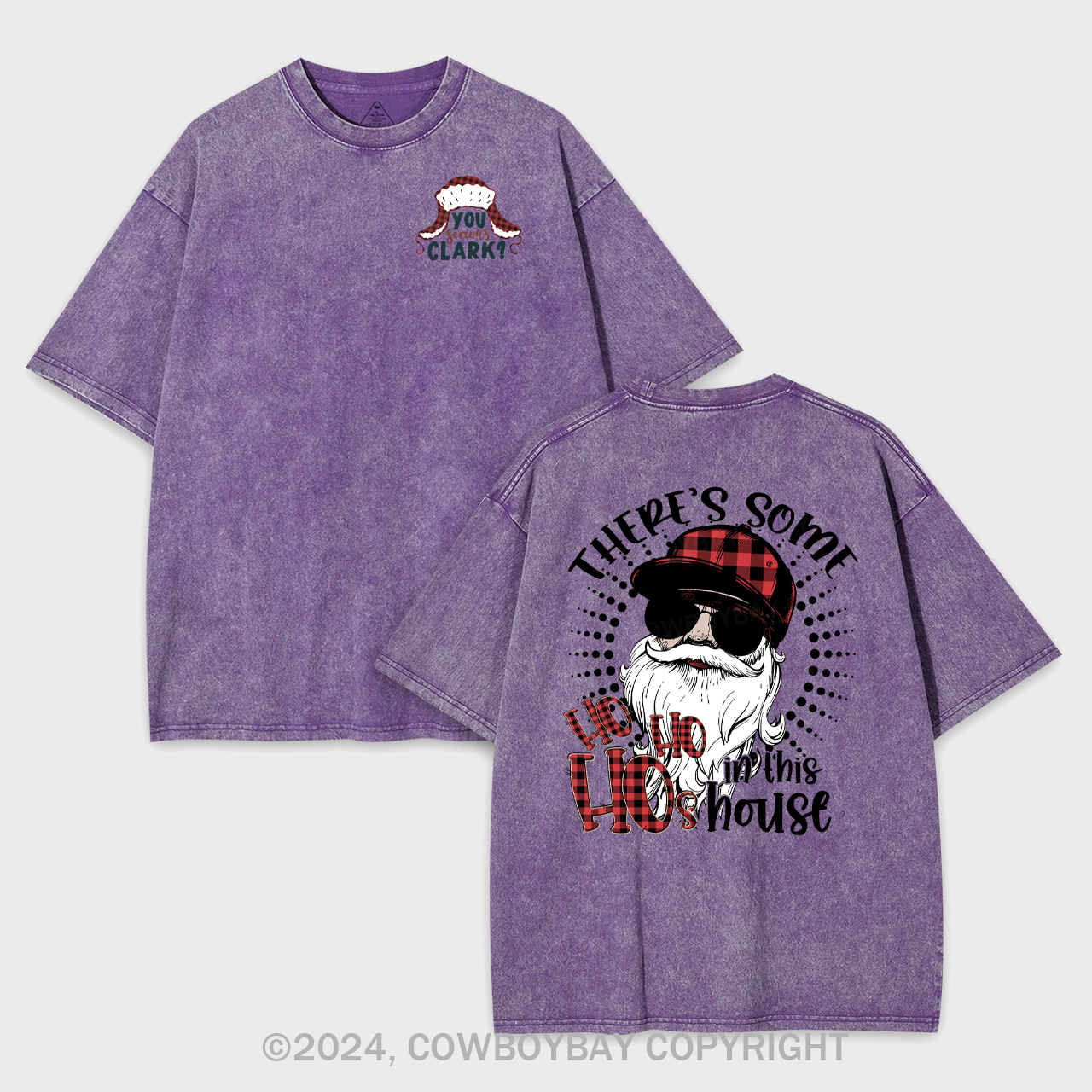 You Serious Clark Garment-dye Tees