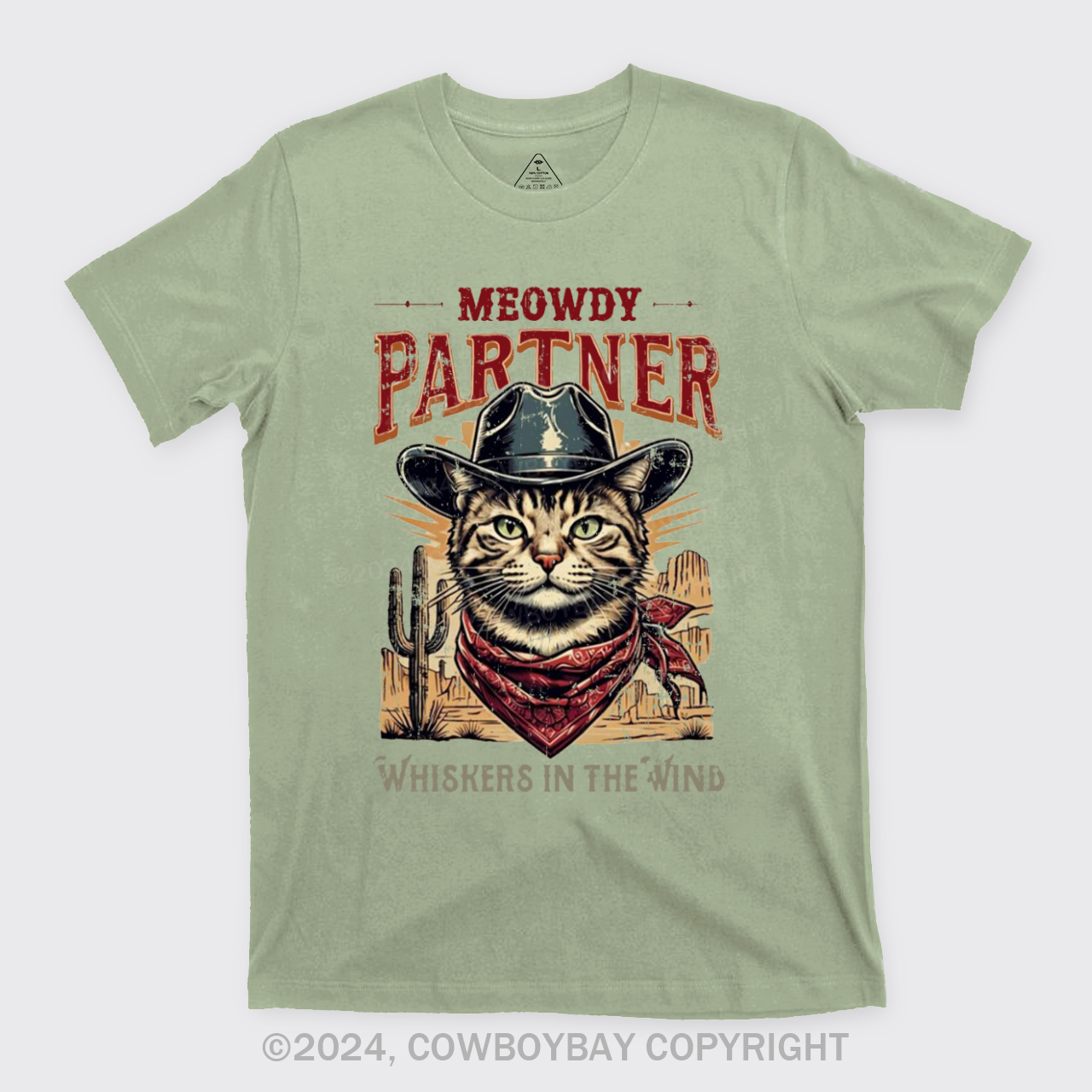 Meowdy Partner Cowboy Cat T-Shirts