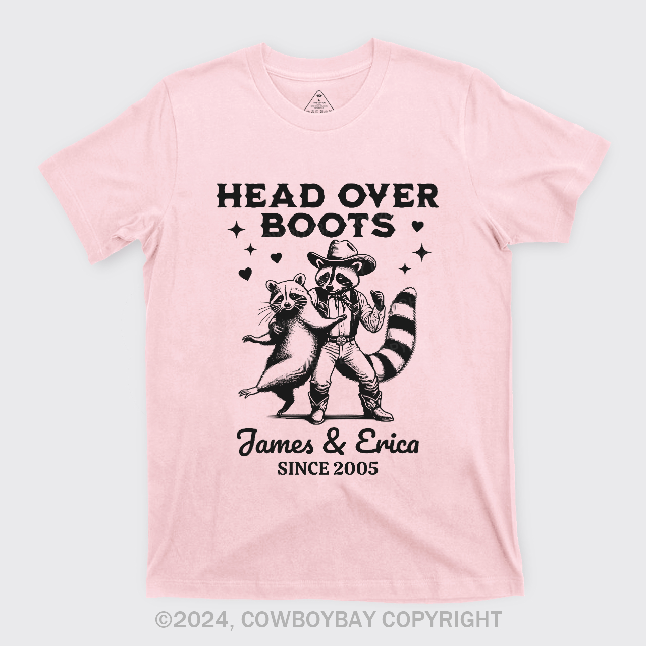 Head Over Boots Couples T-Shirts