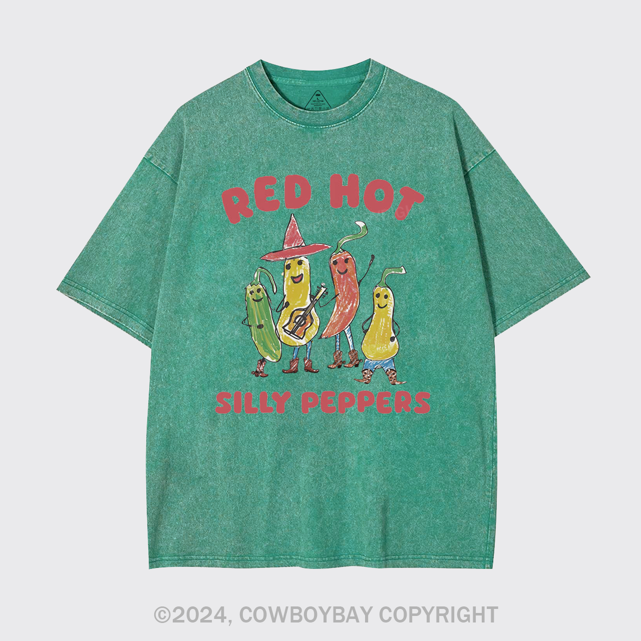 Silly Peppers Garment-dye Tees