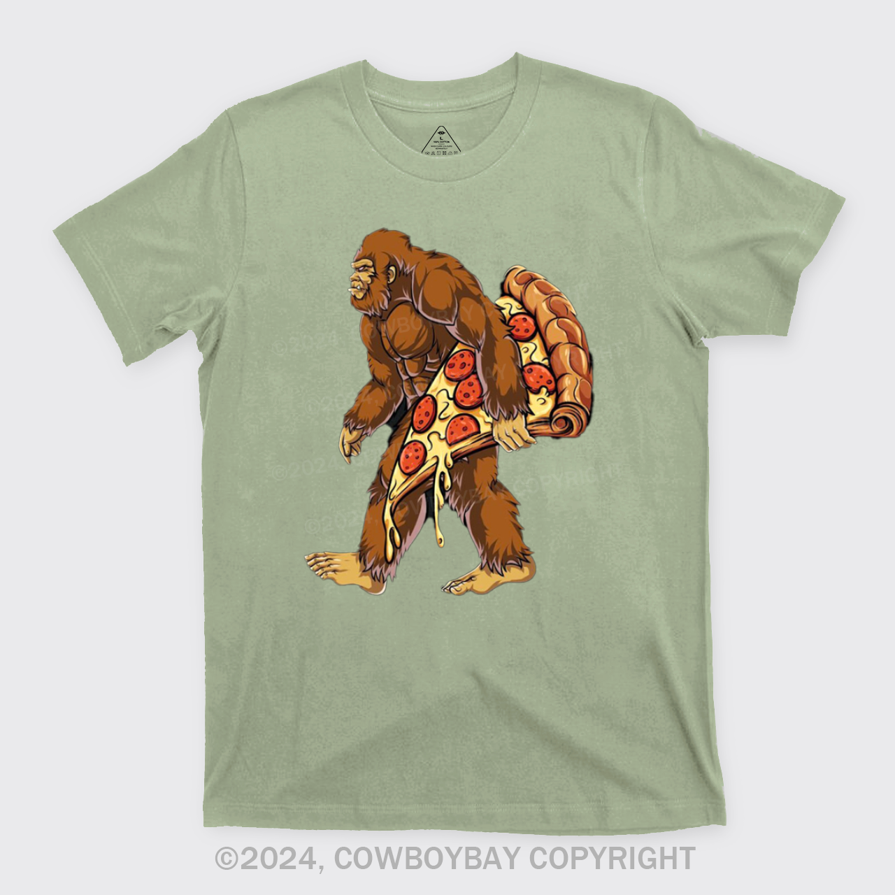 Bigfoot Pizza T-Shirts