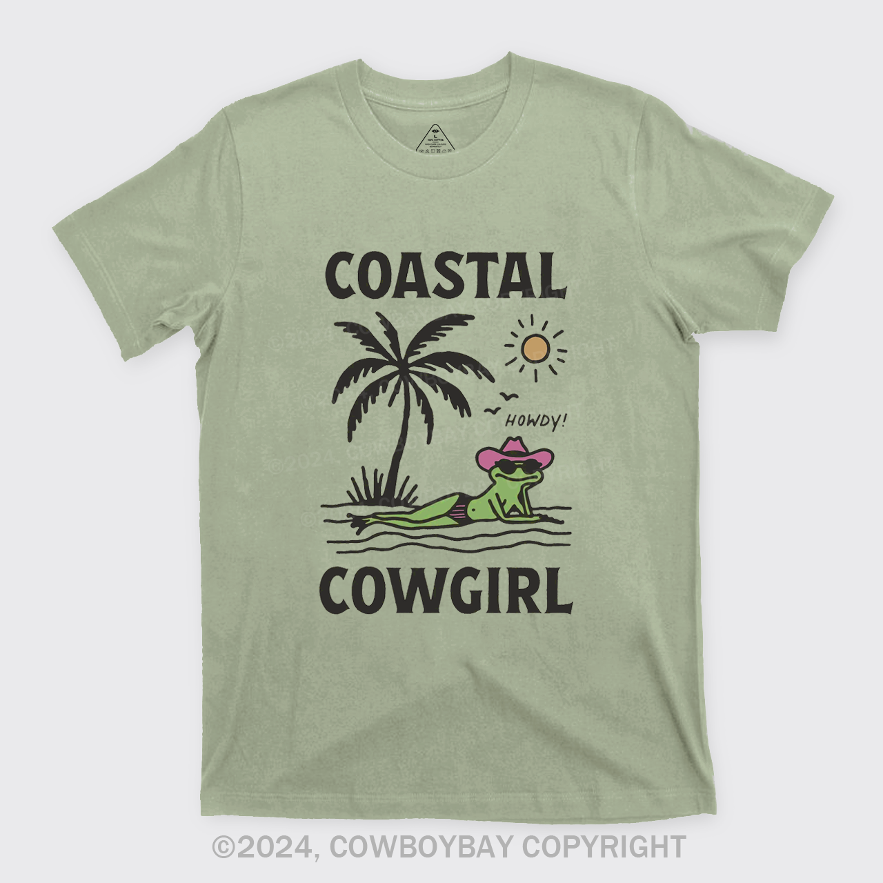 Coastal Cowgirl Frog T-Shirts