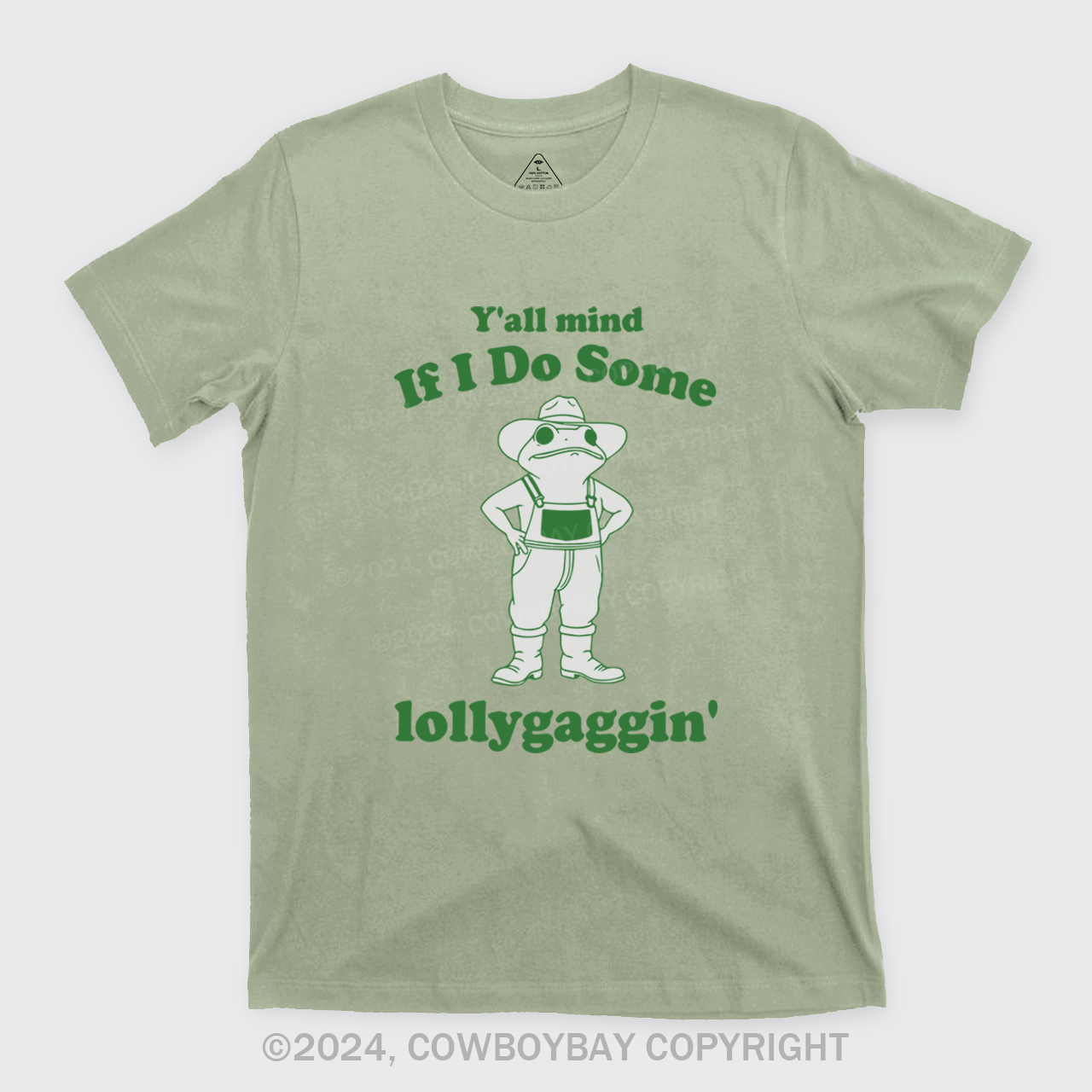 Funny Cowboy Frog T-Shirts