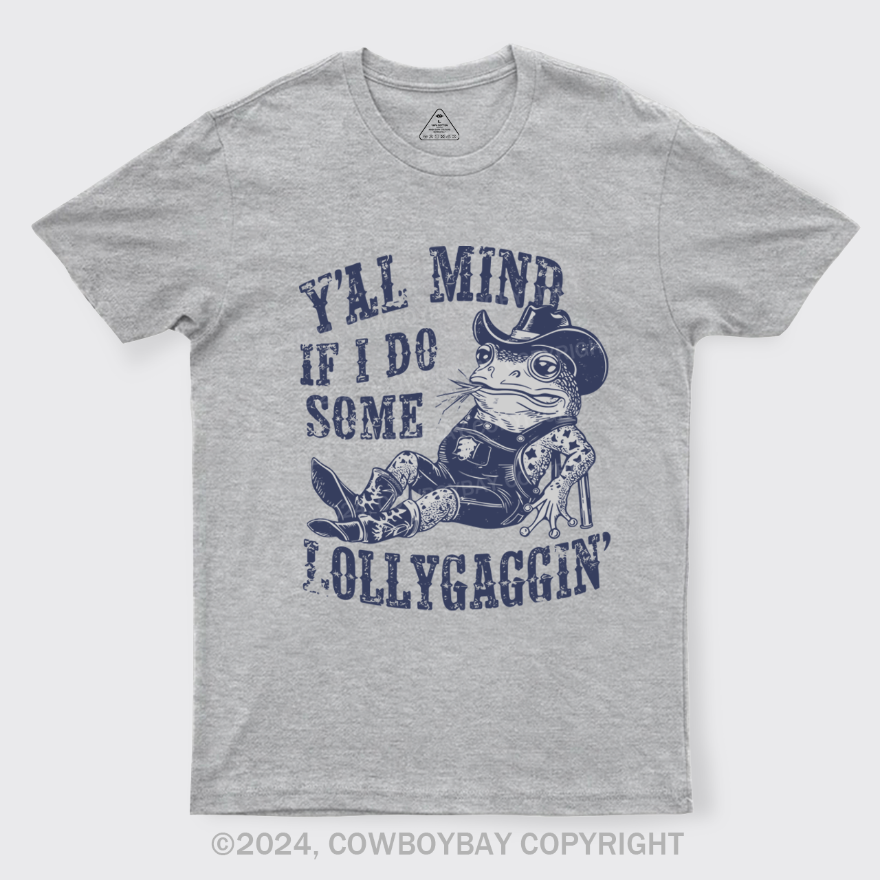 If I Do Some Lollygagging Funny Cowboy Frog T-Shirts
