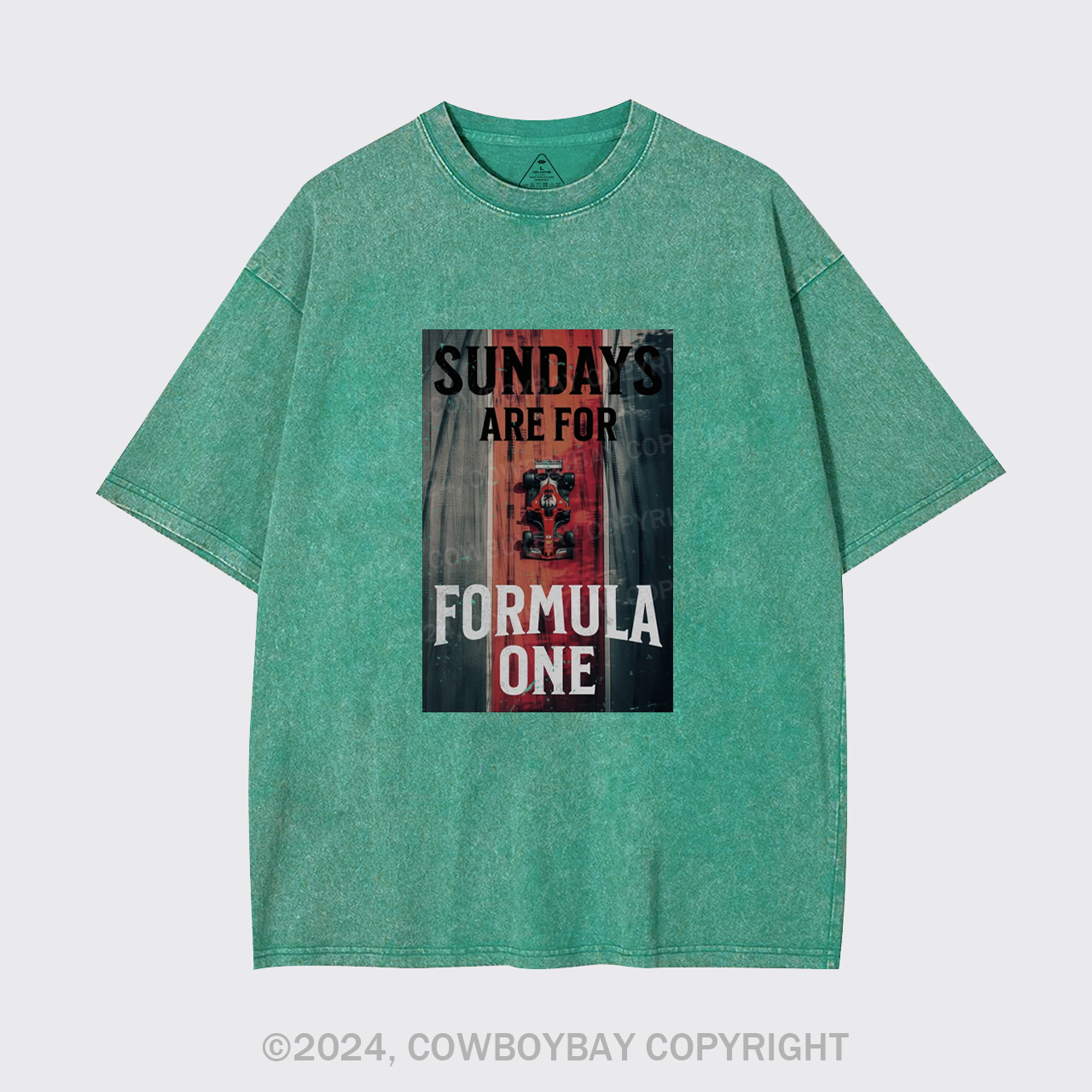 Sundays Are For Formula One Garment-dye Tees