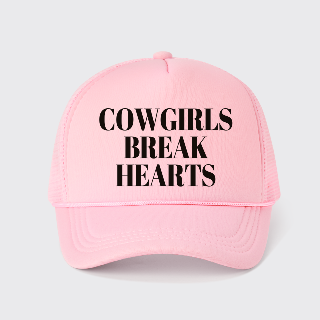 Cowgirls Break Hearts Trucker Hat