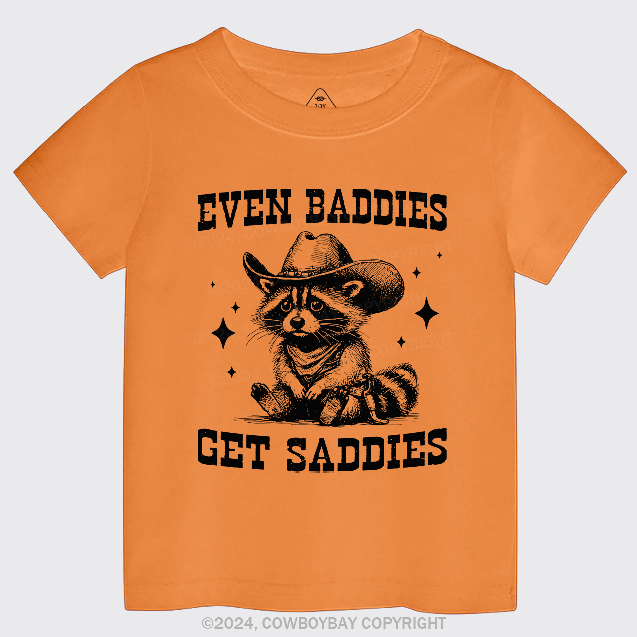 Even Baddies Get Saddies Kids T-shirt