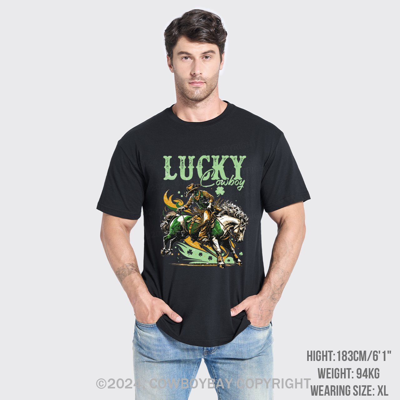 Lucky Cowboy T-Shirts