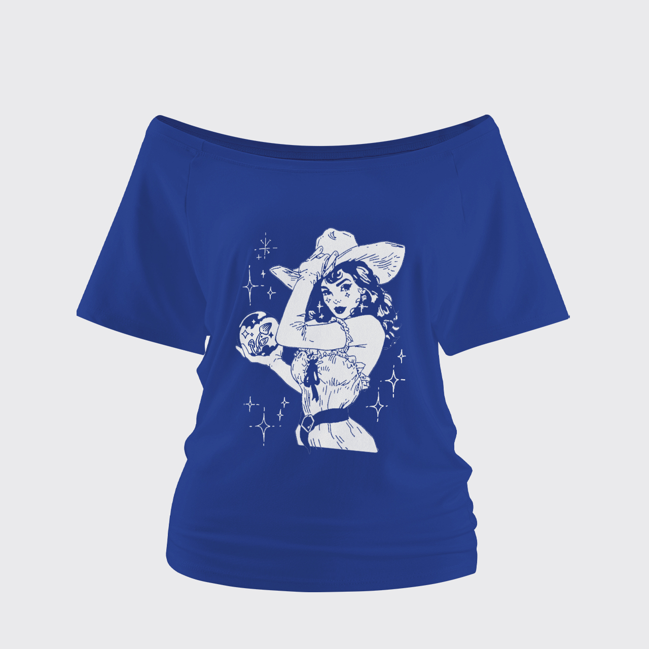 Starlit Cowgirl Off Shoulder Top