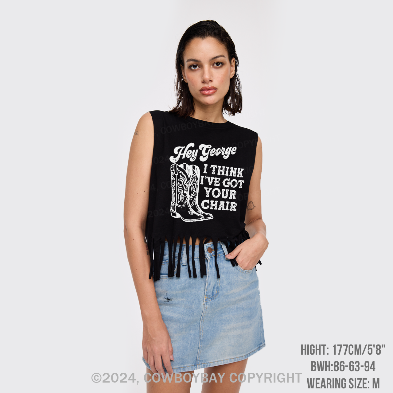 Hey George Fringe Tank