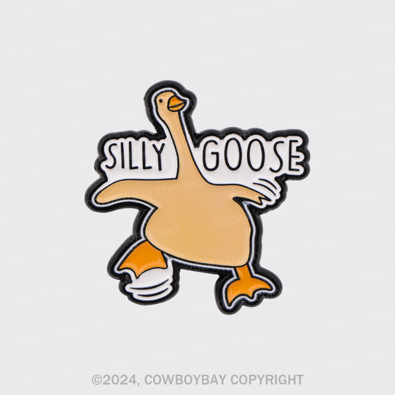 Silly Goose_Cowboybay Pin