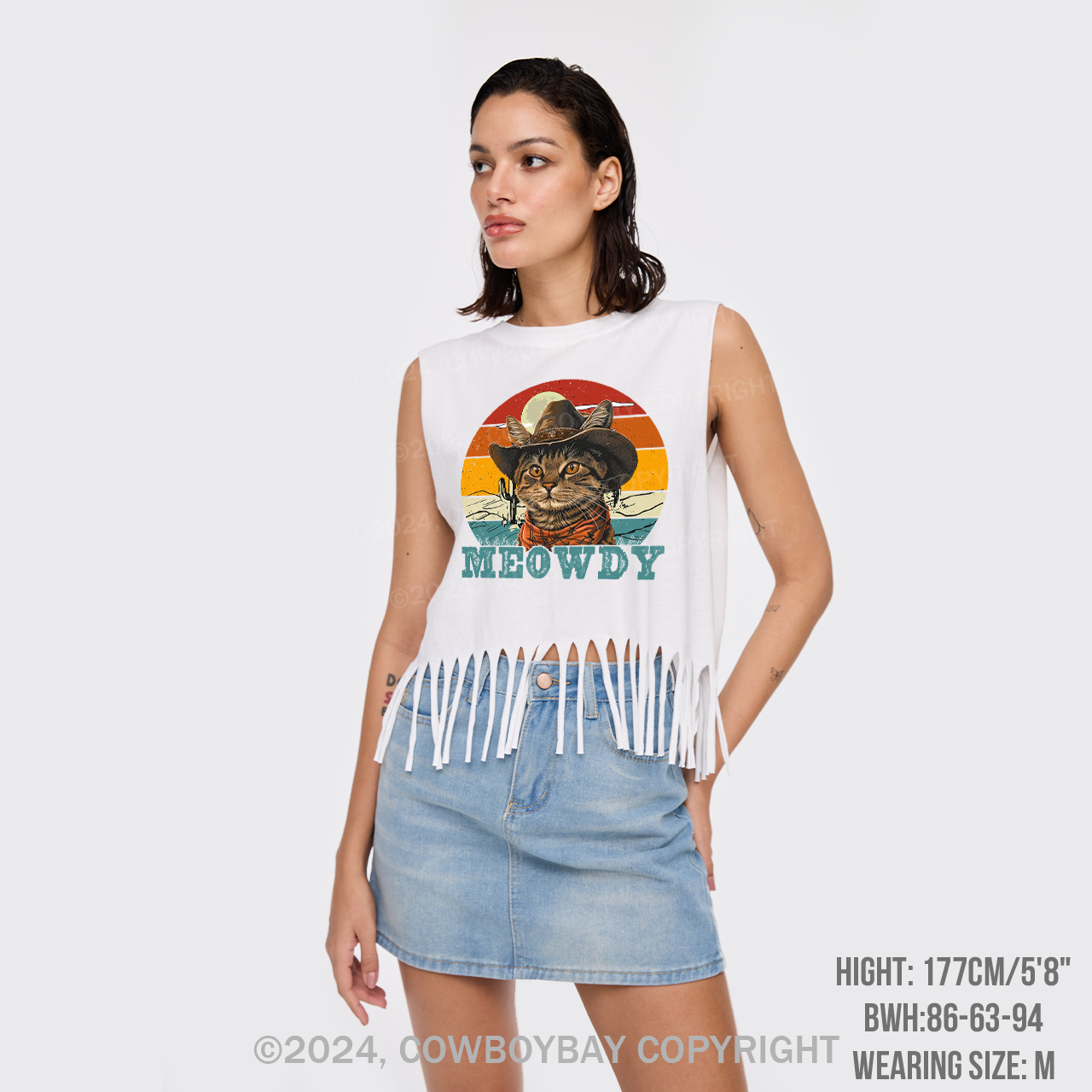 Western Cats Fringe Tank