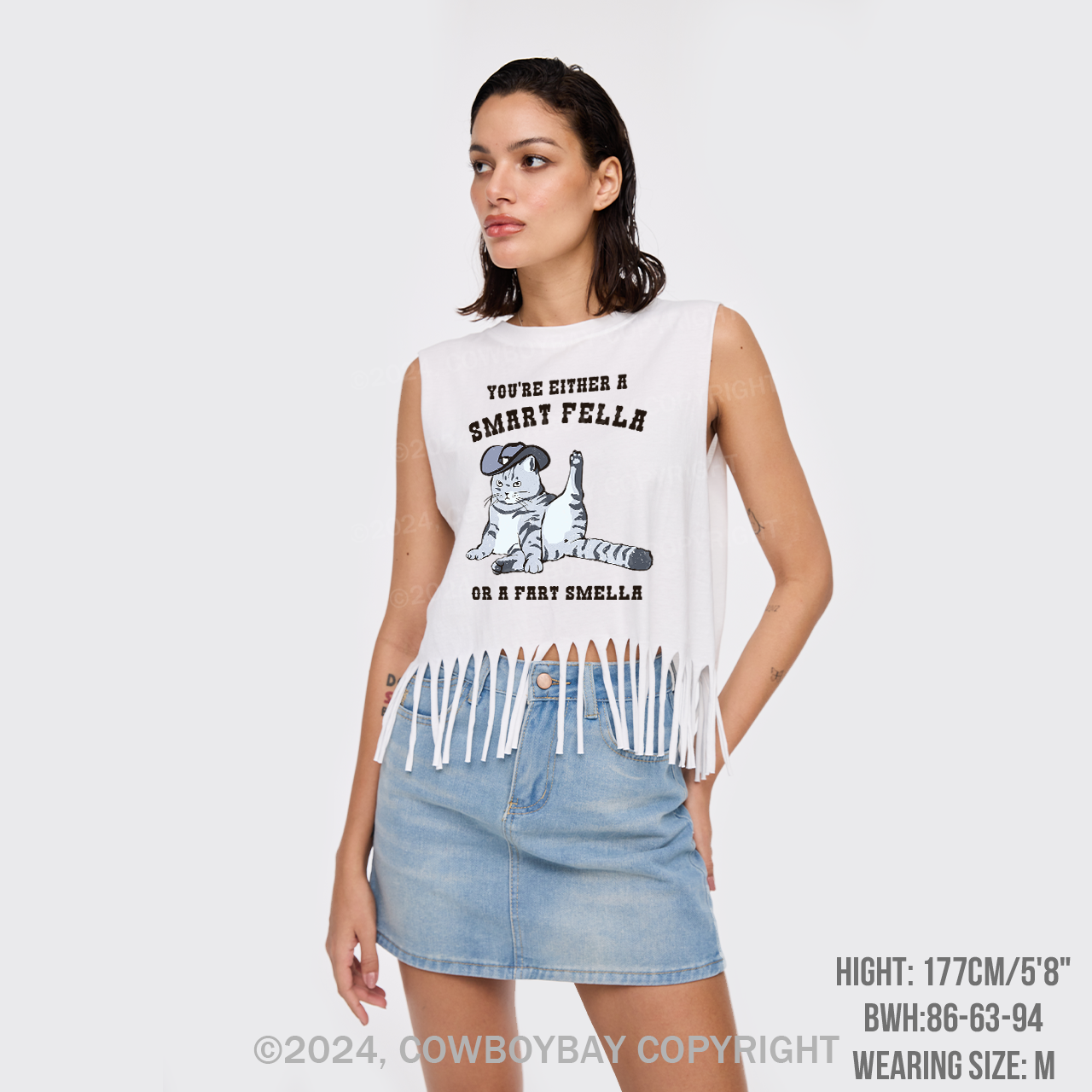 You Don't Want To Upset Me Fringe Tank