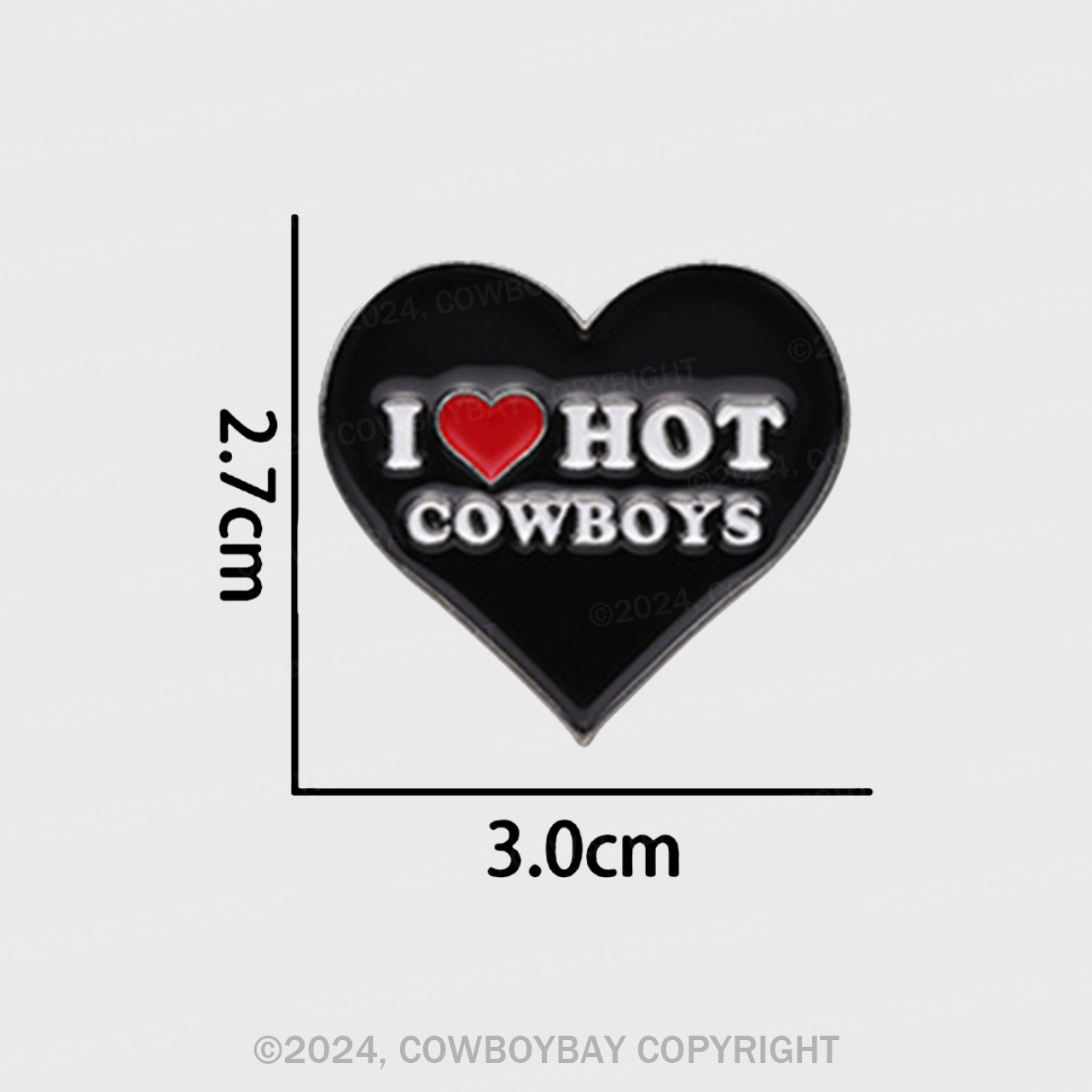 I Love Cowboys_Cowboybay Pin