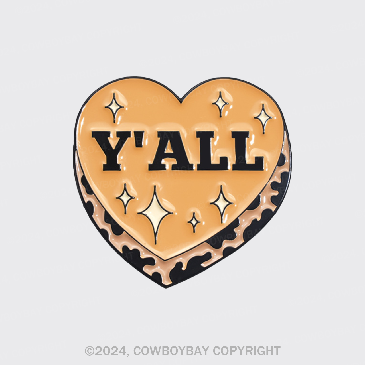 Y'all_Cowboybay Pin