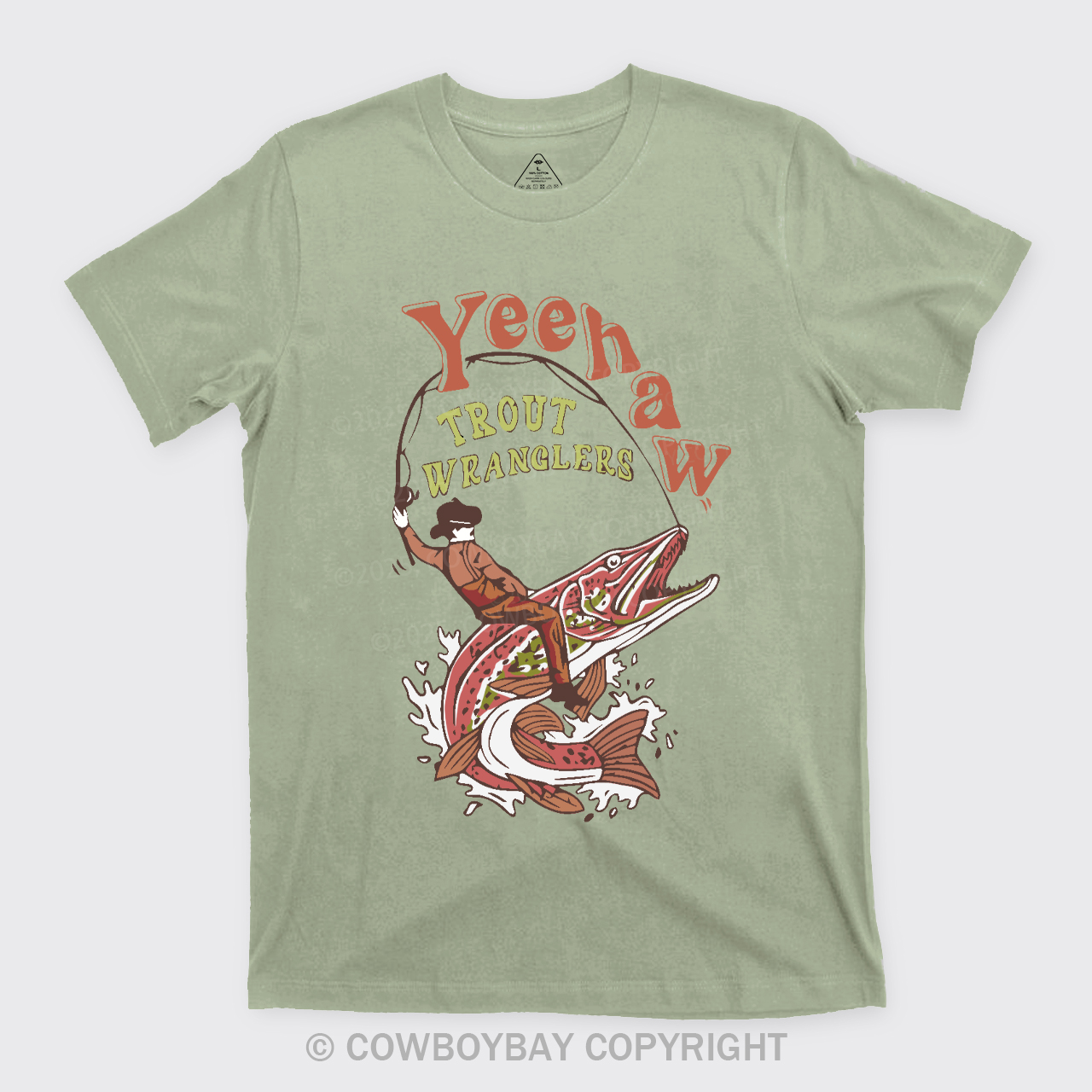 Wranglers Cowboy Fishing Club T-Shirts