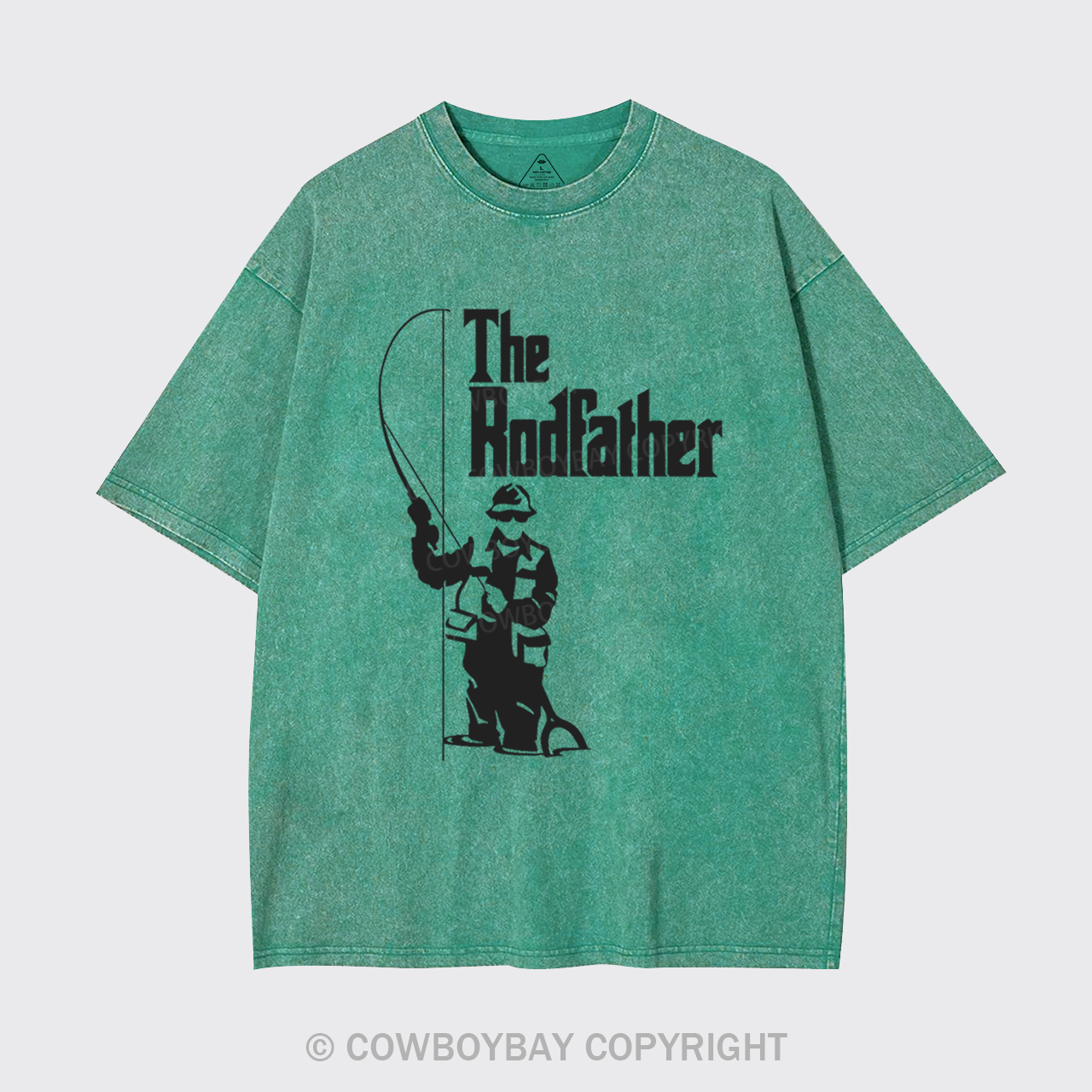 The Rodfather Fishing Garment-dye Tees