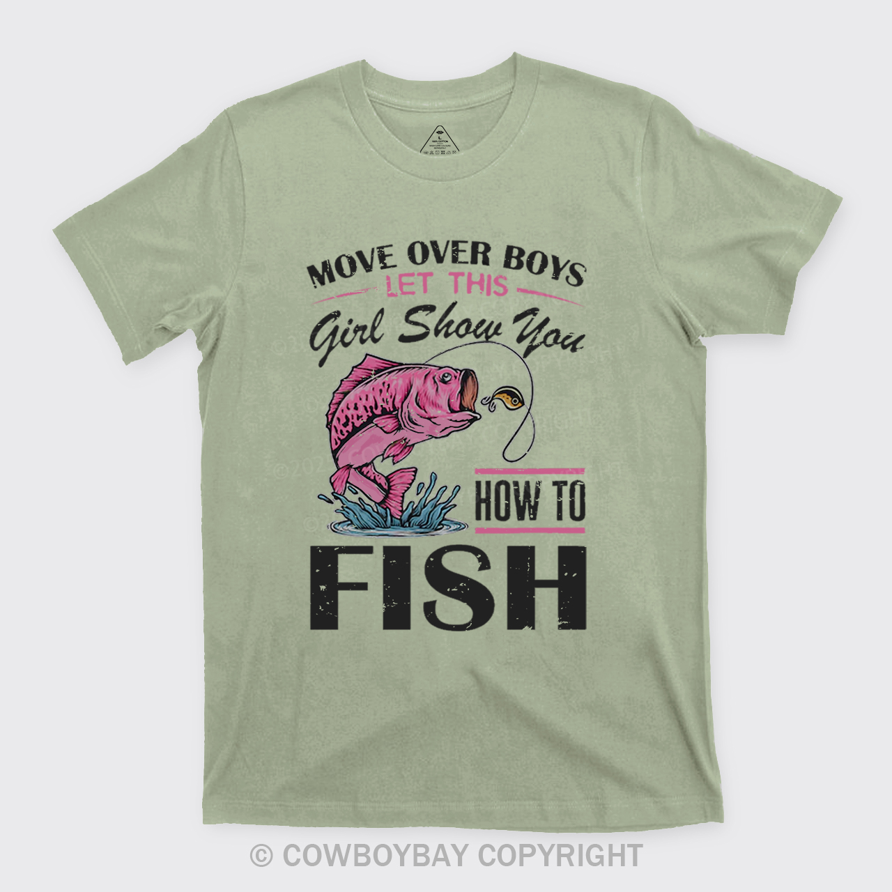 Move Over Boys Fishing T-Shirts