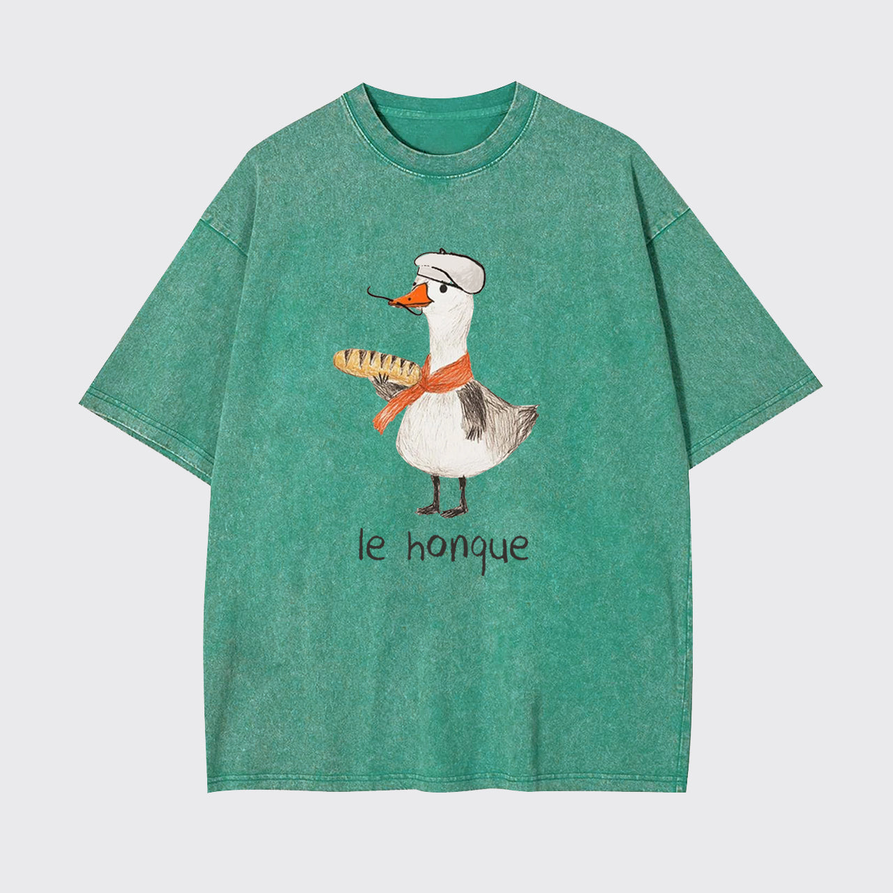 Breaded Goose Funny Garment-dye Tees