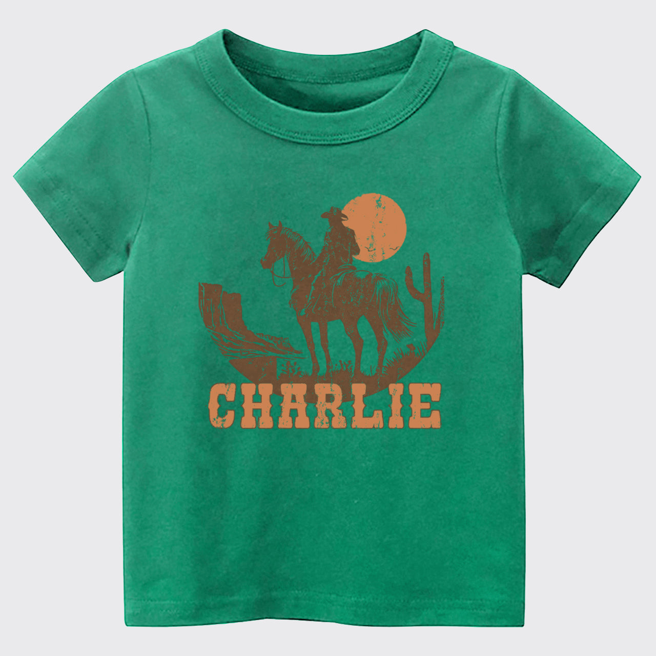 Personalized Cowboy Kids T-shirt