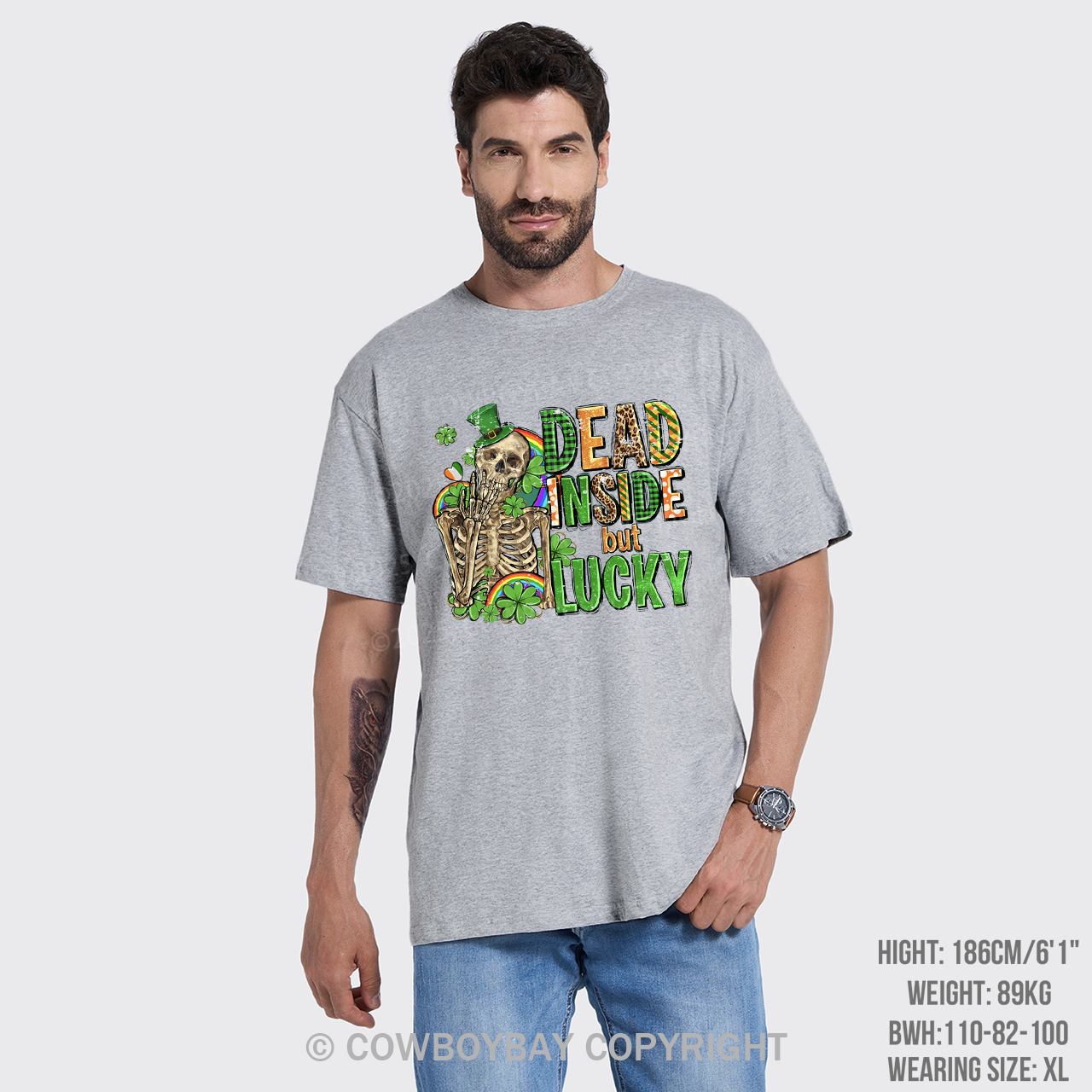 Dead Inside But Feeling Lucky T-Shirts