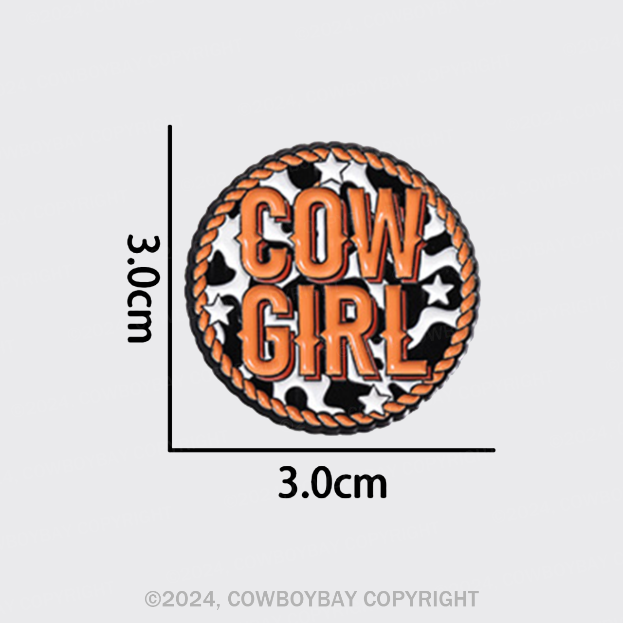 Creative Western Cowboy_Cowboybay Pin