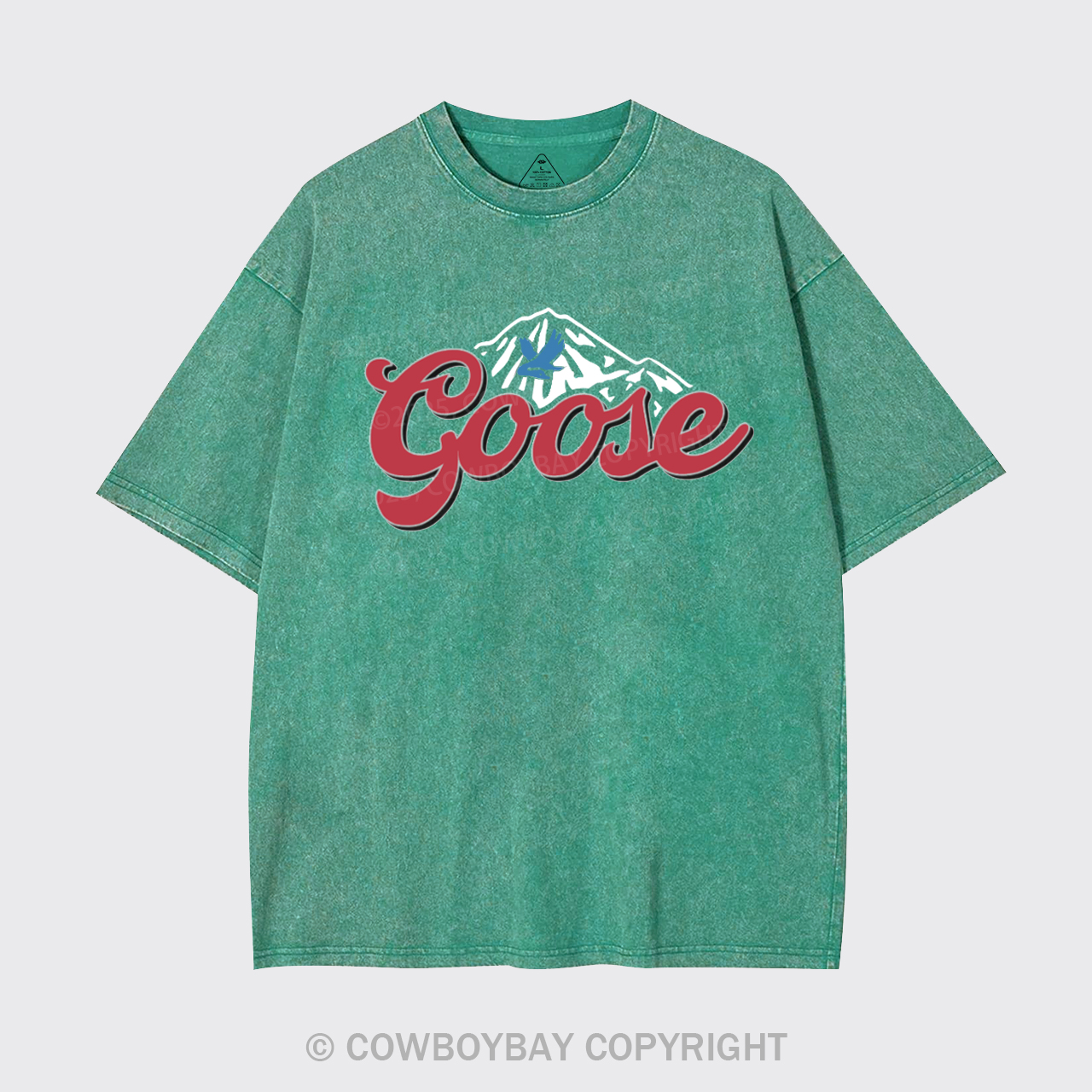 Goose Of The Rockies Garment-dye Tees