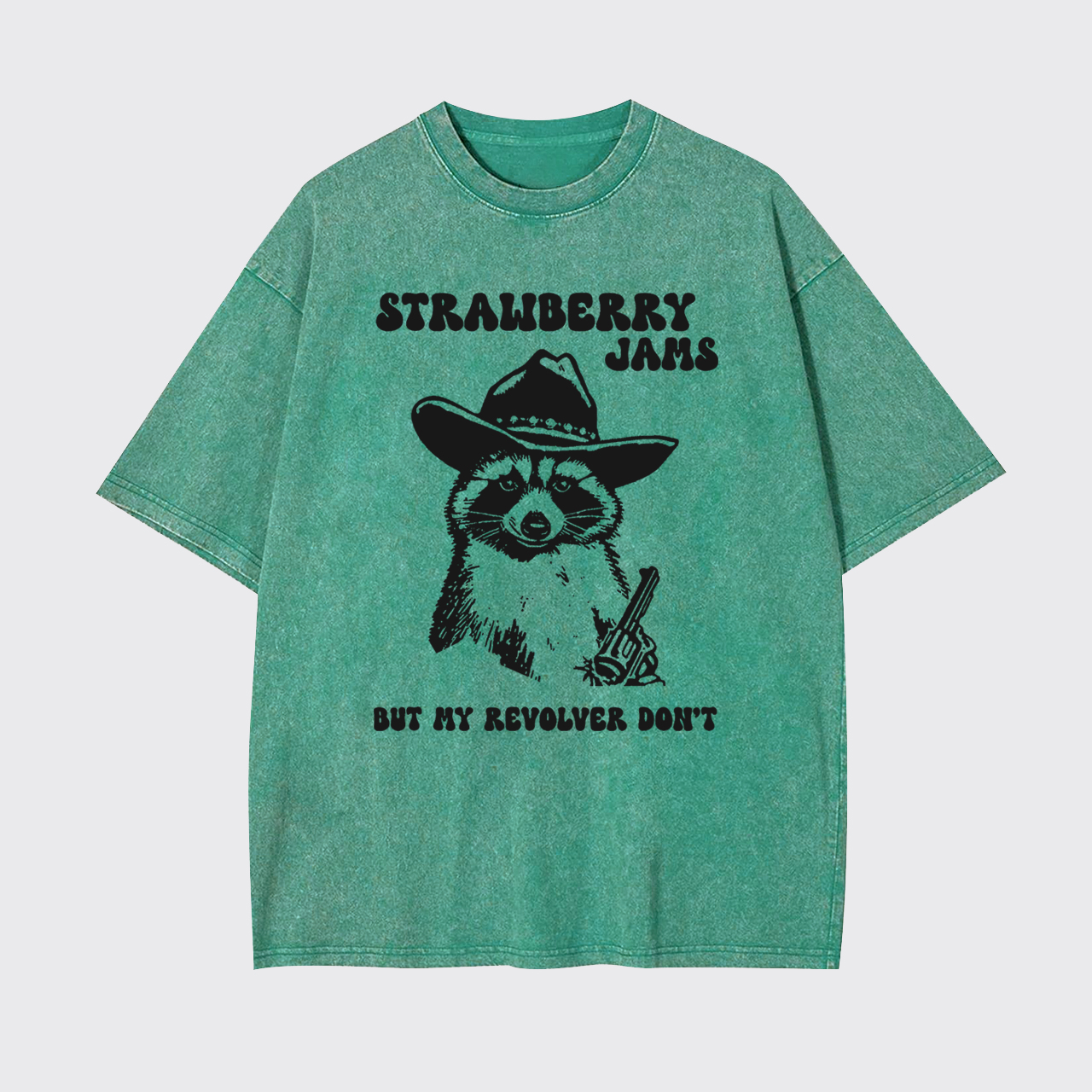 Strawberry Jams But My Revolver Don't Garment-dye Tees