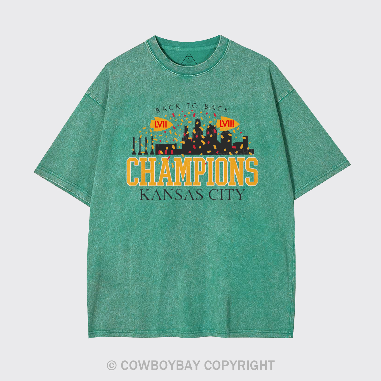 Champions Back To Back Garment-dye Tees
