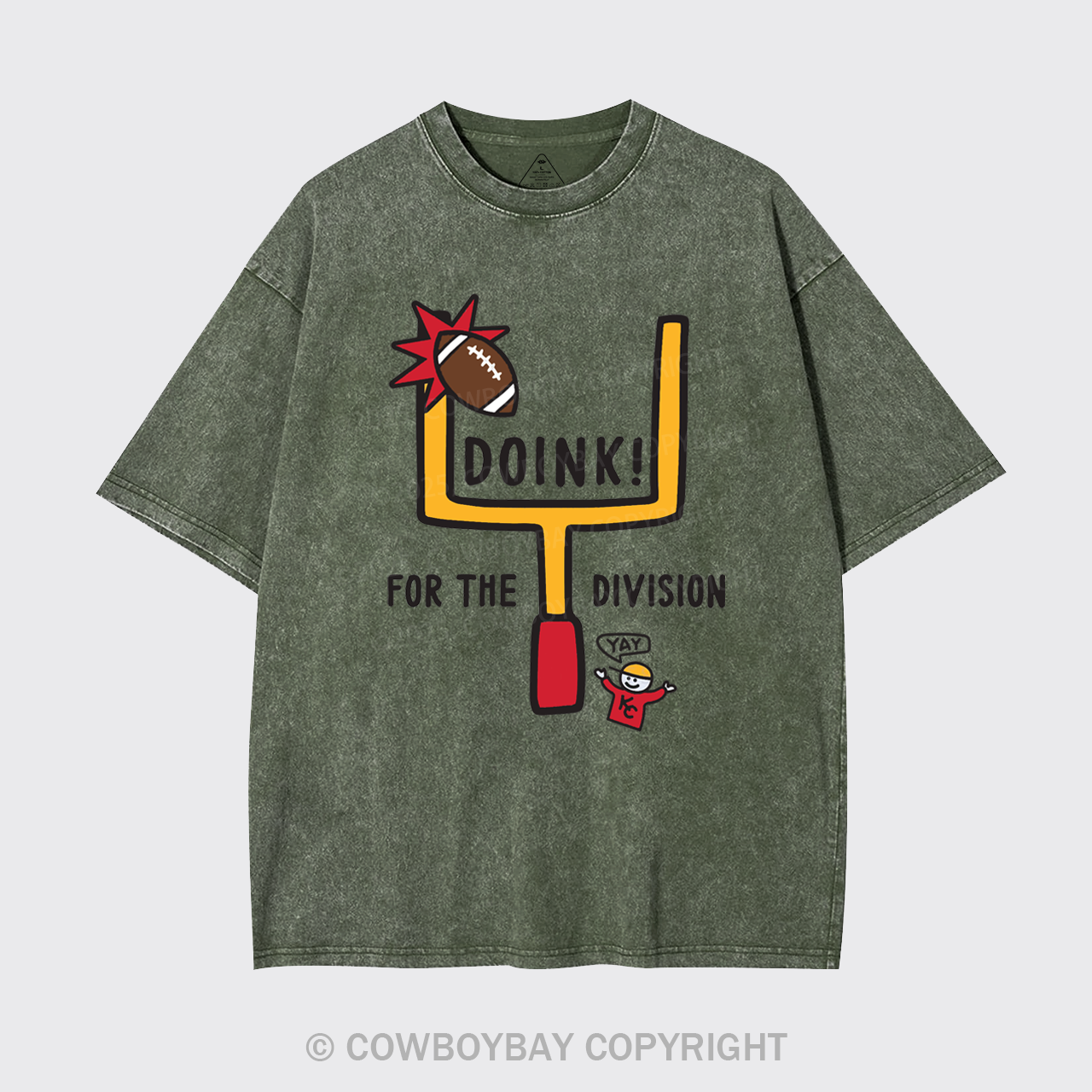 Doink For The Division Garment-dye Tees