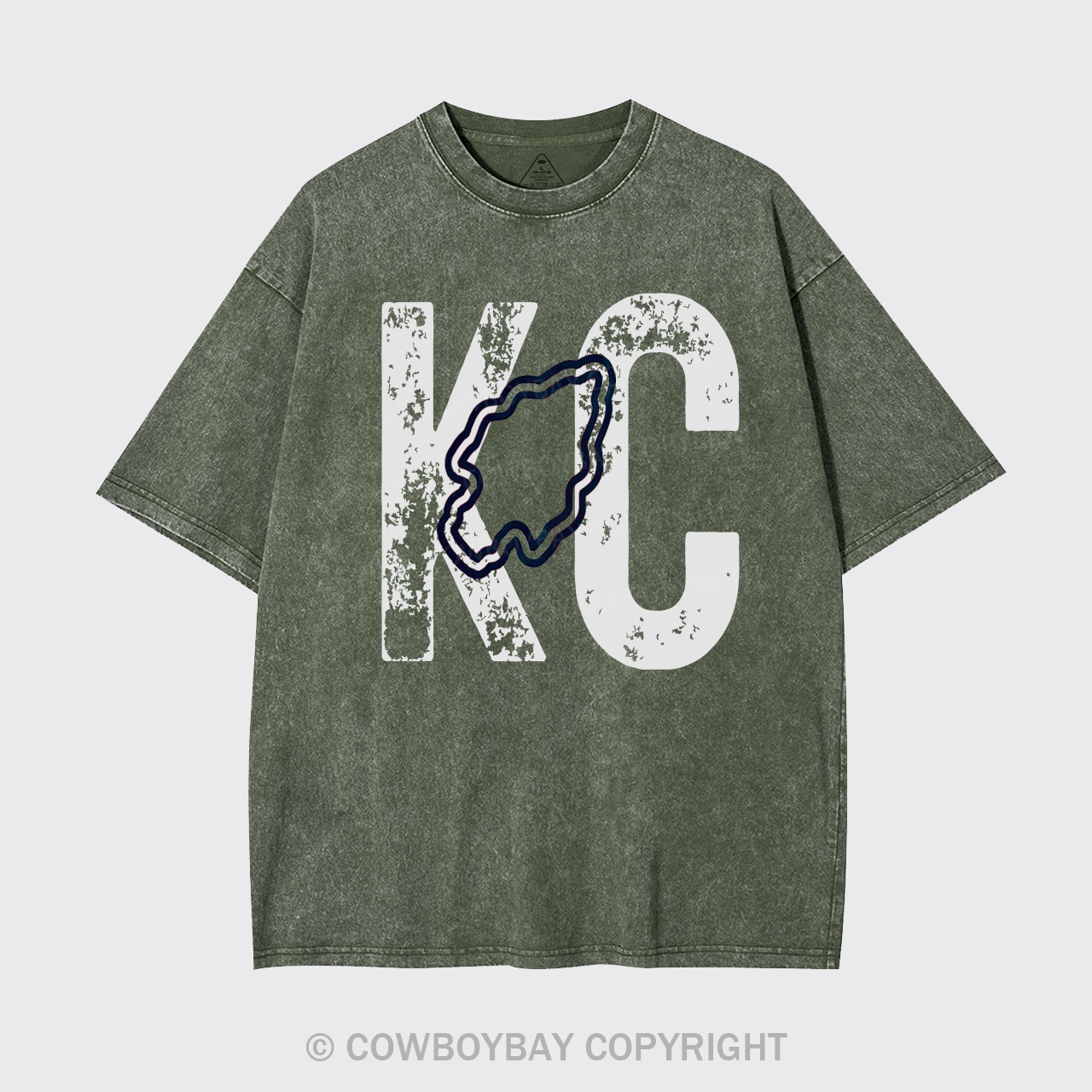KC Football Garment-dye Tees