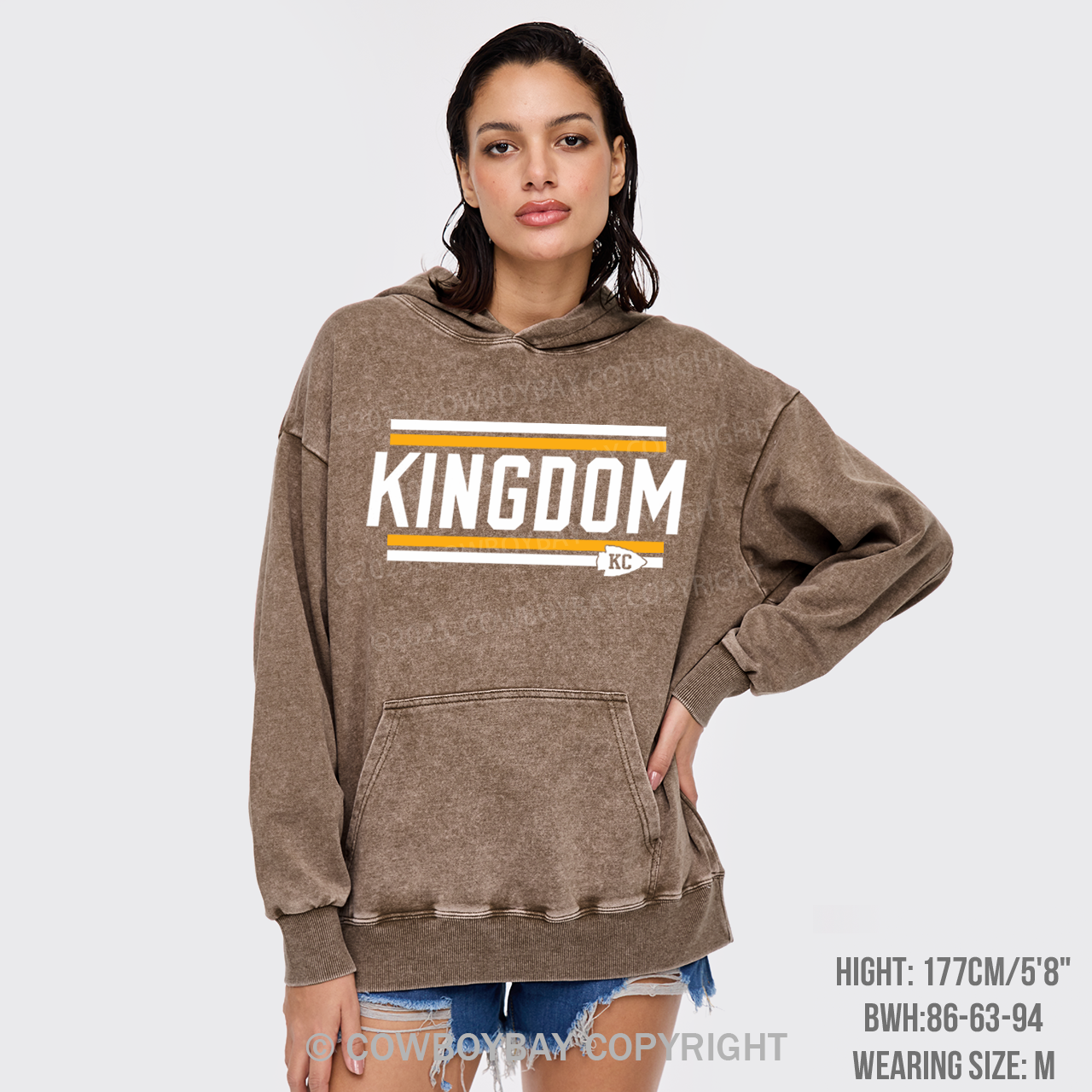 Kingdom KC Garment-Dye Hoodies