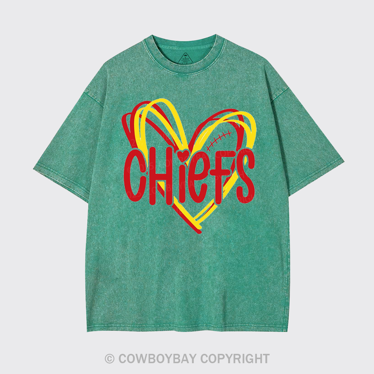 Chiefs Football Garment-dye Tees