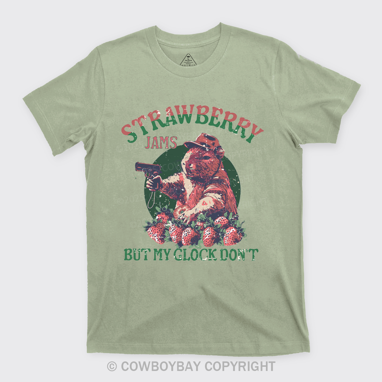 Strawberry Jams But My Glock Don't T-Shirts